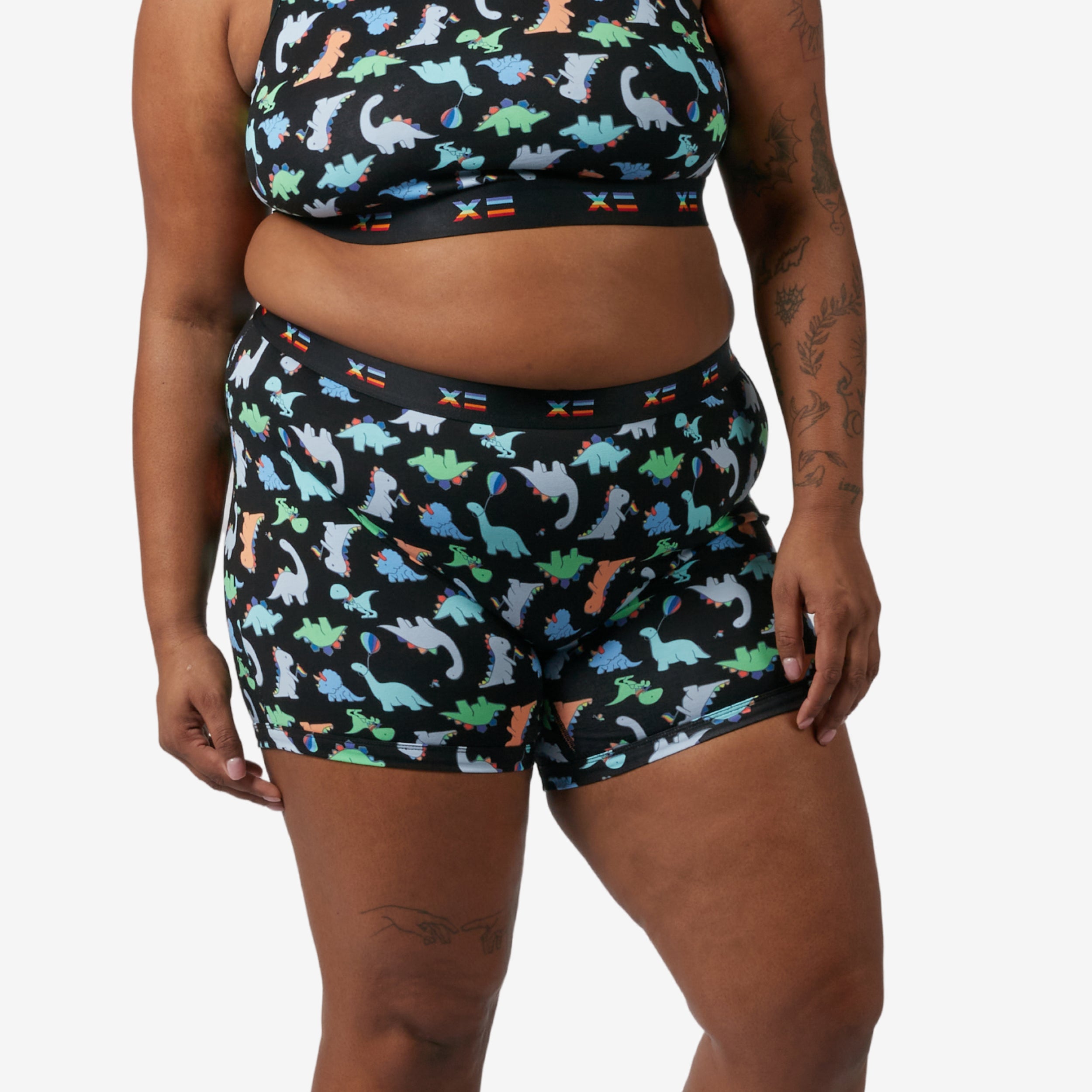 6" No Fly Boxer Briefs - Roar With Pride