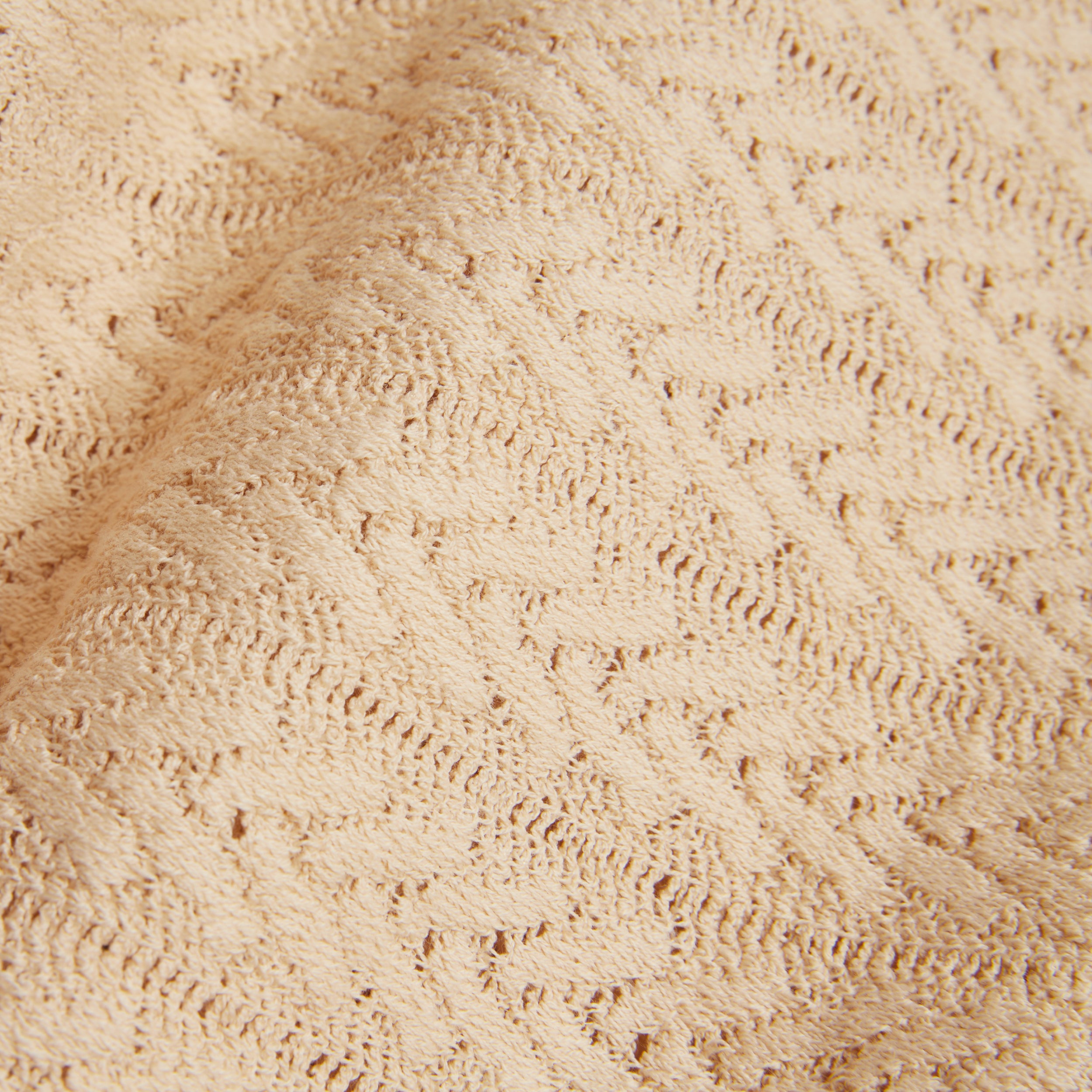Crochet Cabana Short - Sandshell