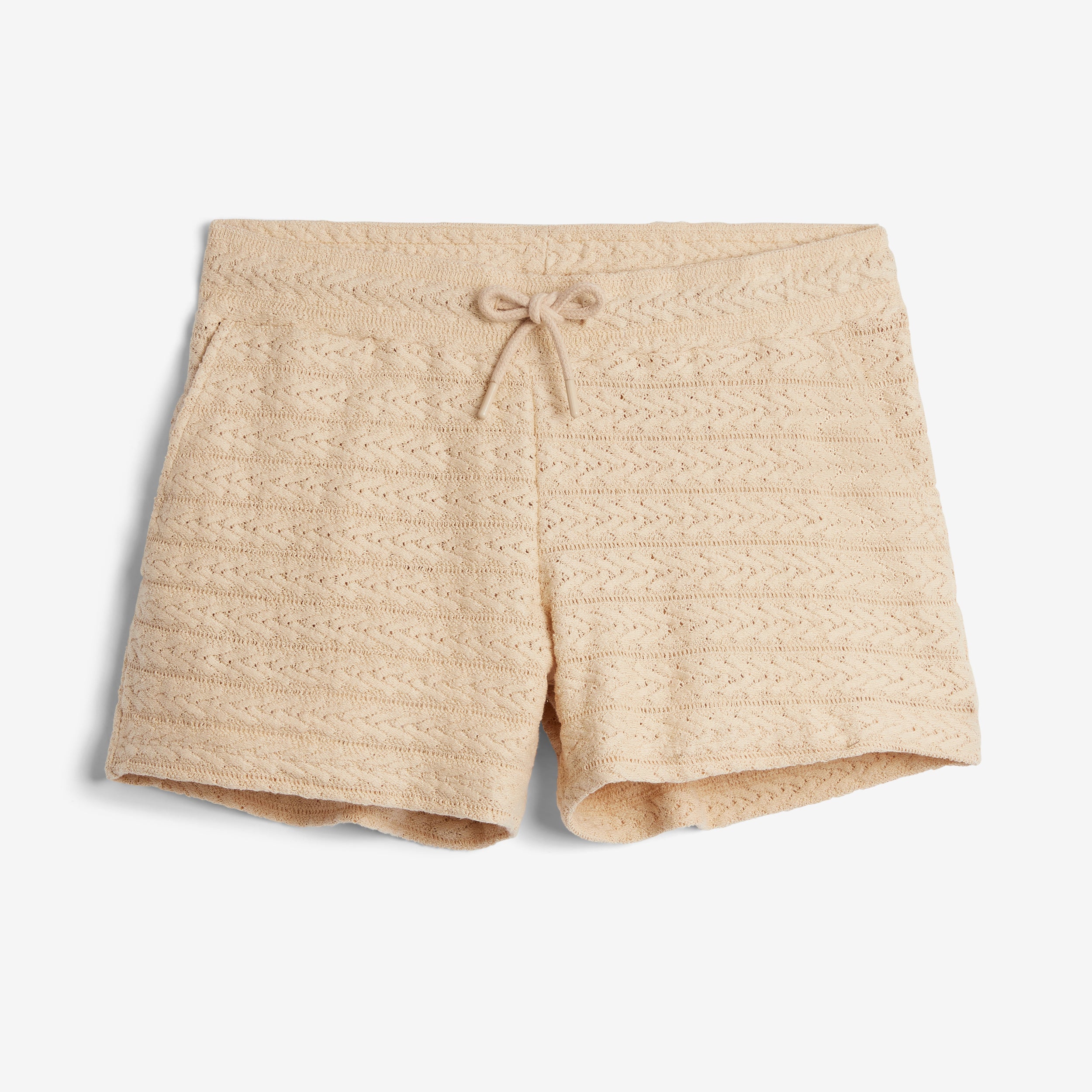 Crochet Cabana Short - Sandshell