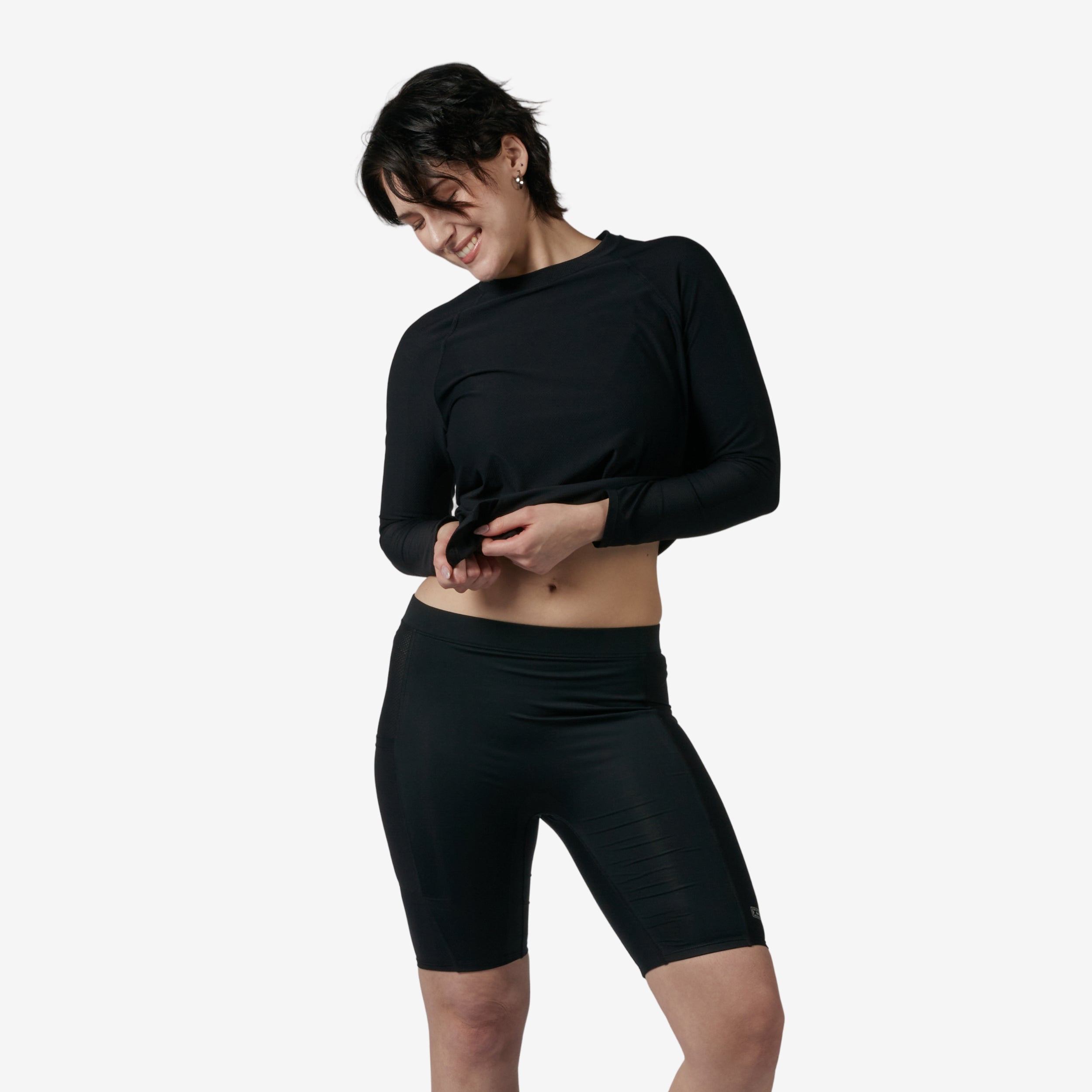 Swim Solarmesh 9" Shorts - Black