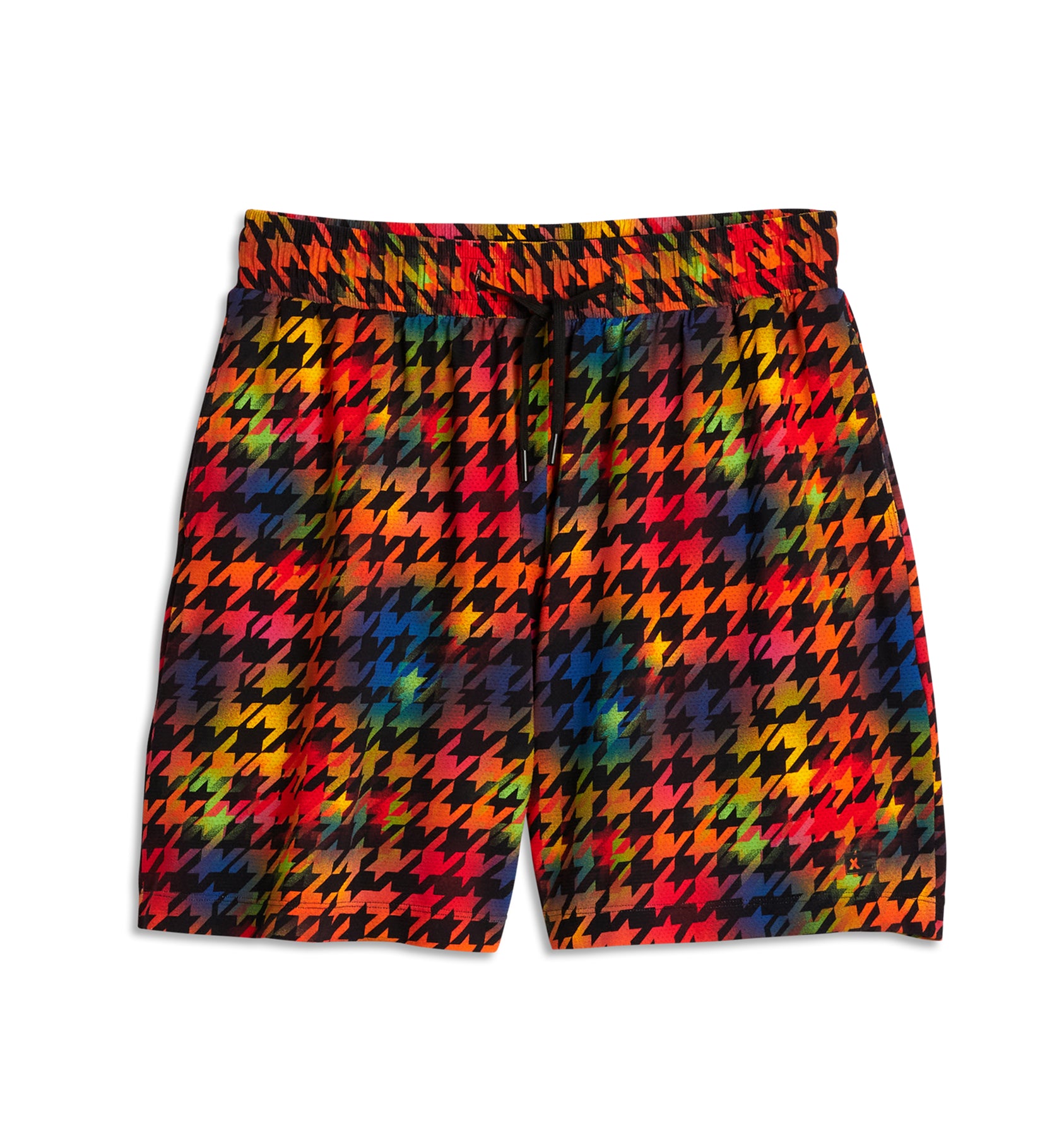 Solarmesh 7" Short - Rainbow Houndstooth
