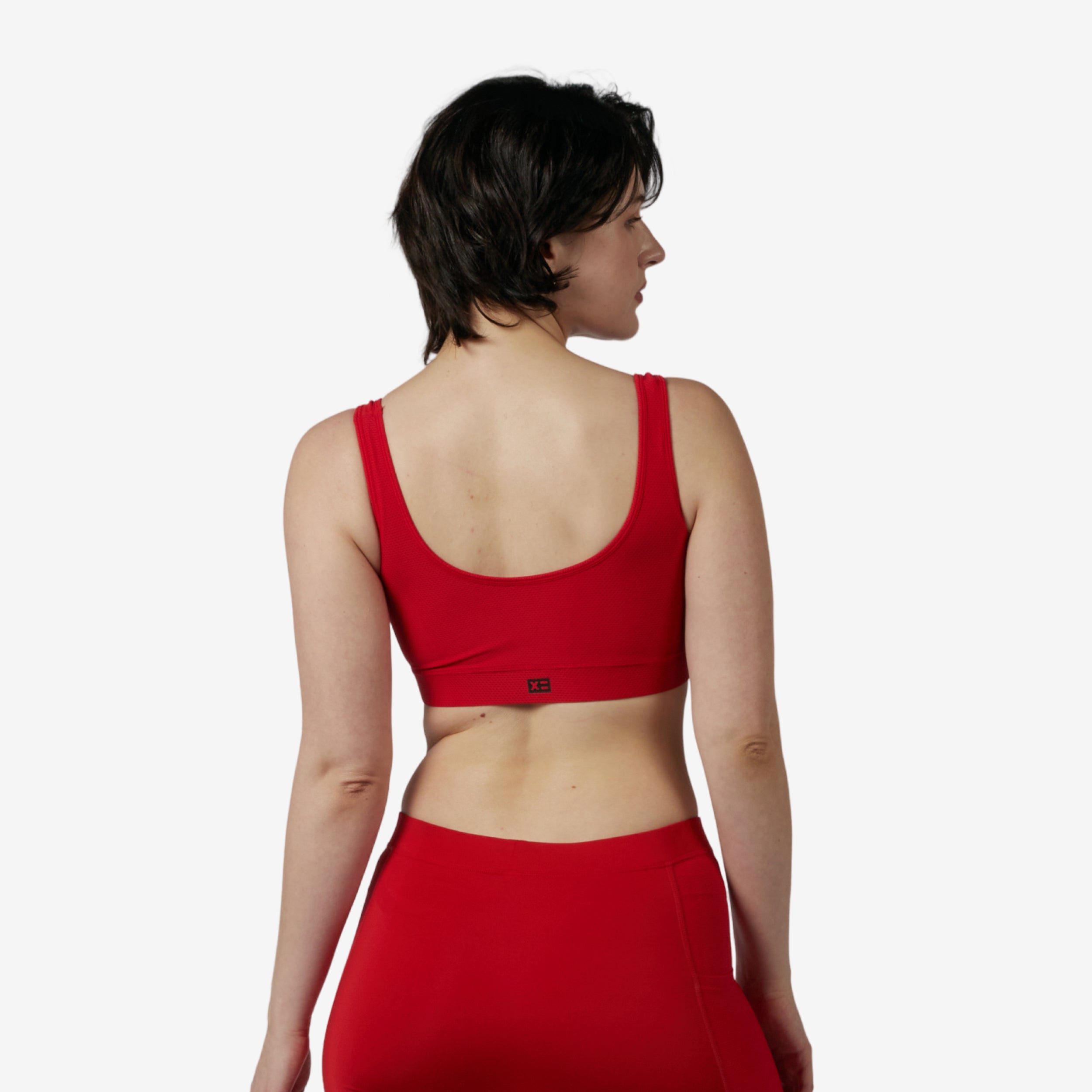 Swim Solarmesh Peekaboo Top - Red