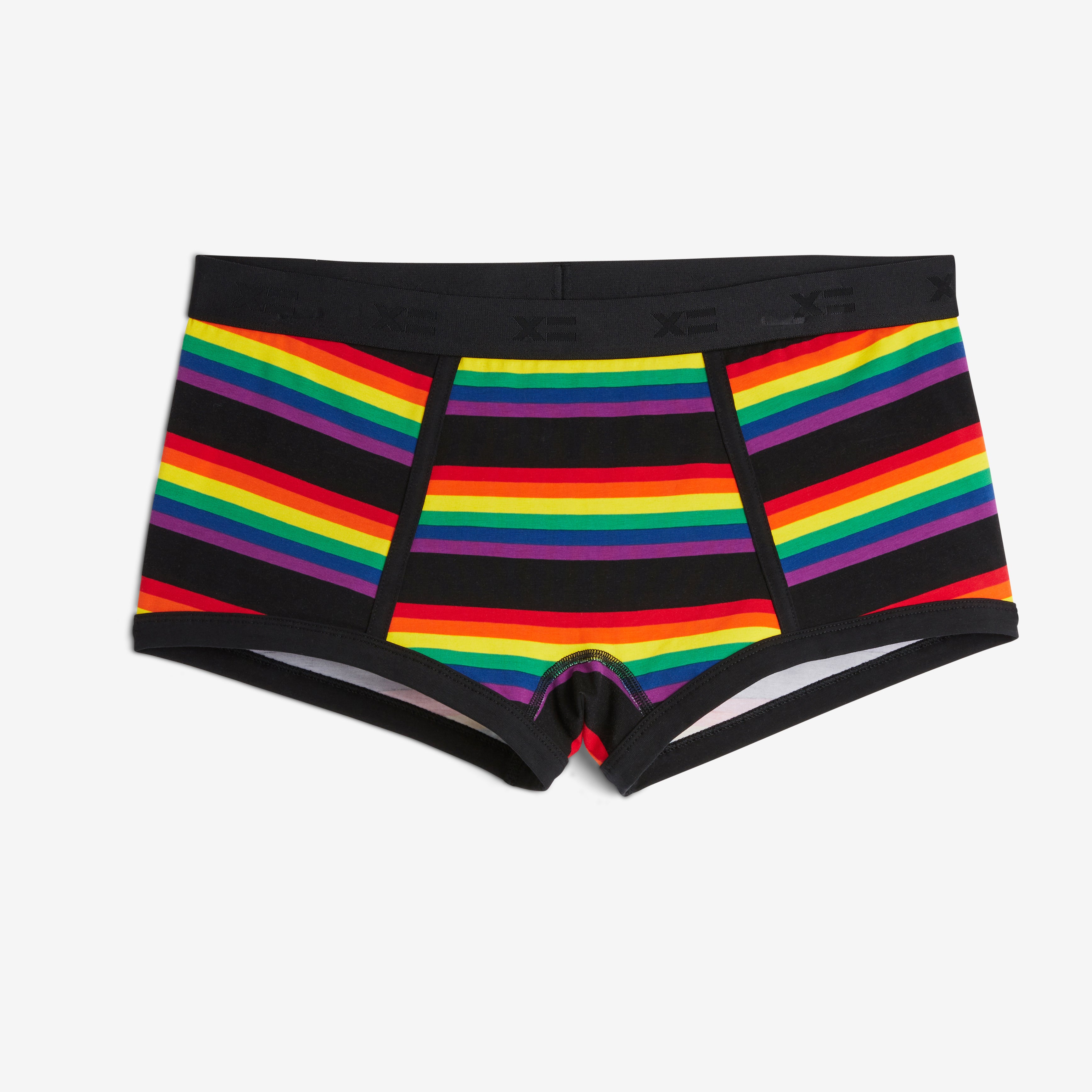 Boy Shorts 3-Pack - Stripe Up