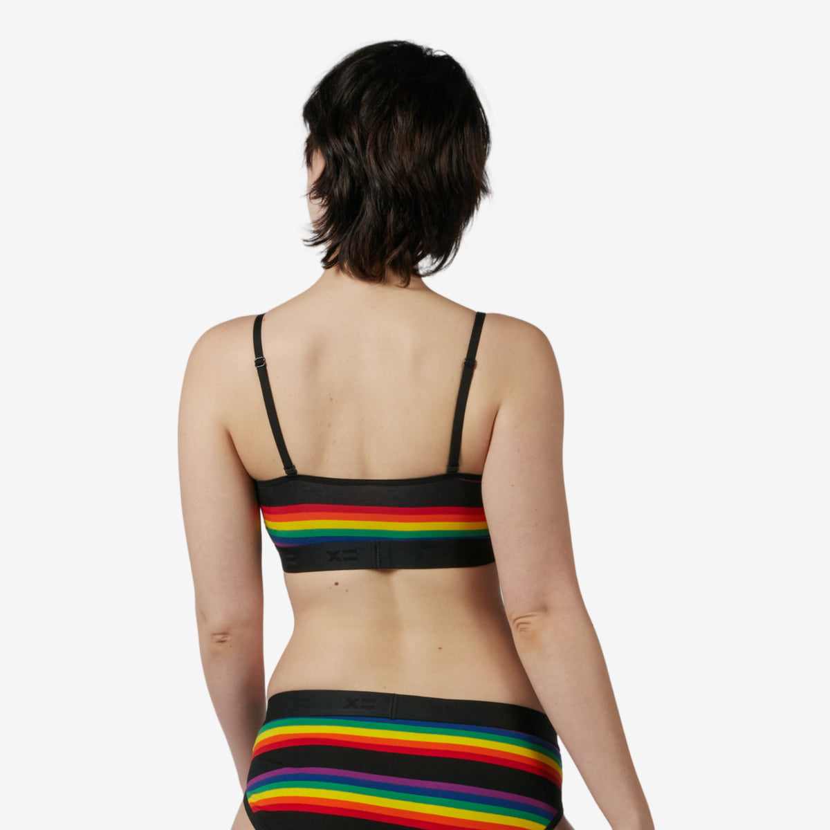 Low Cut Soft Bra - Stripe Unbound