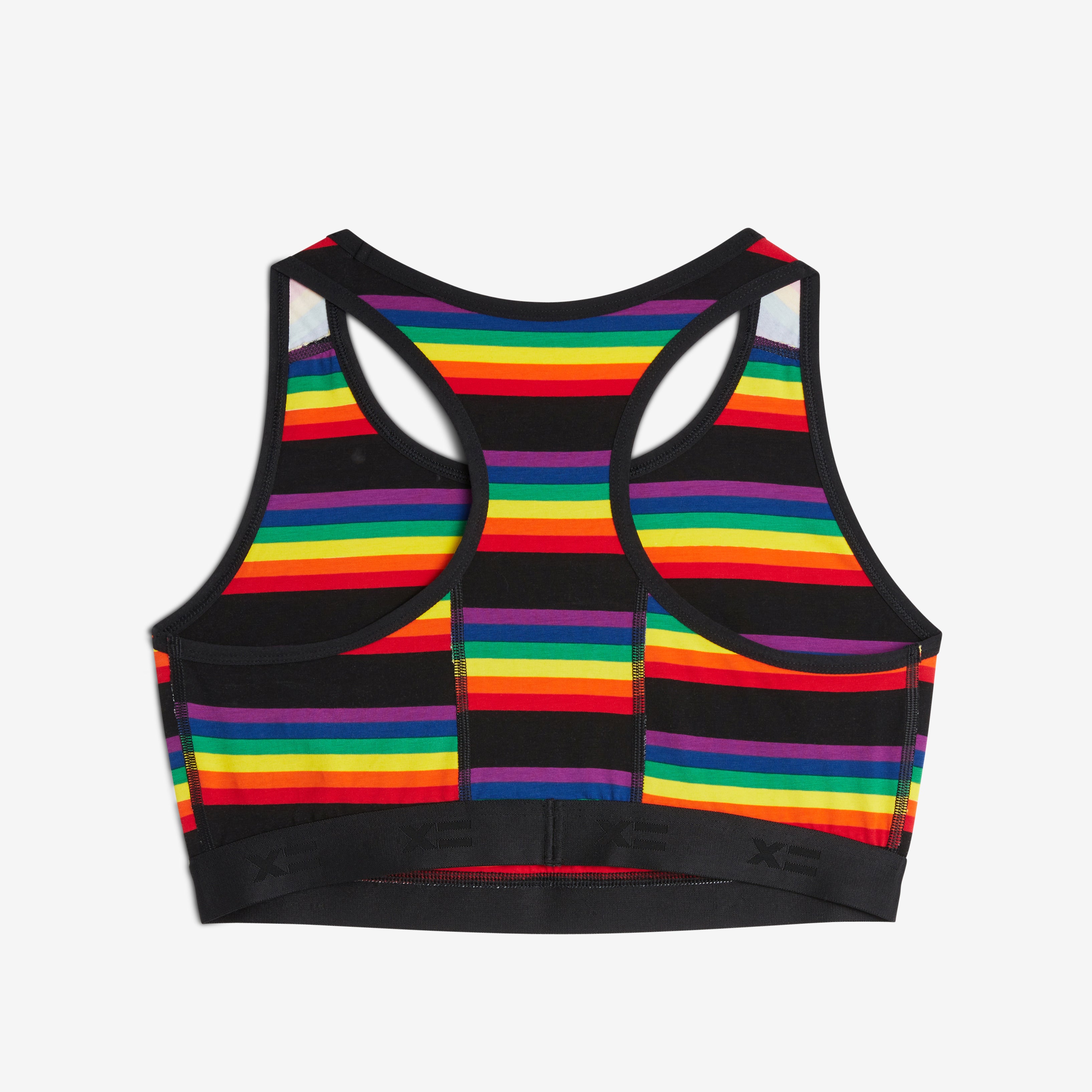 Racerback Soft Bra - Stripe Unbound