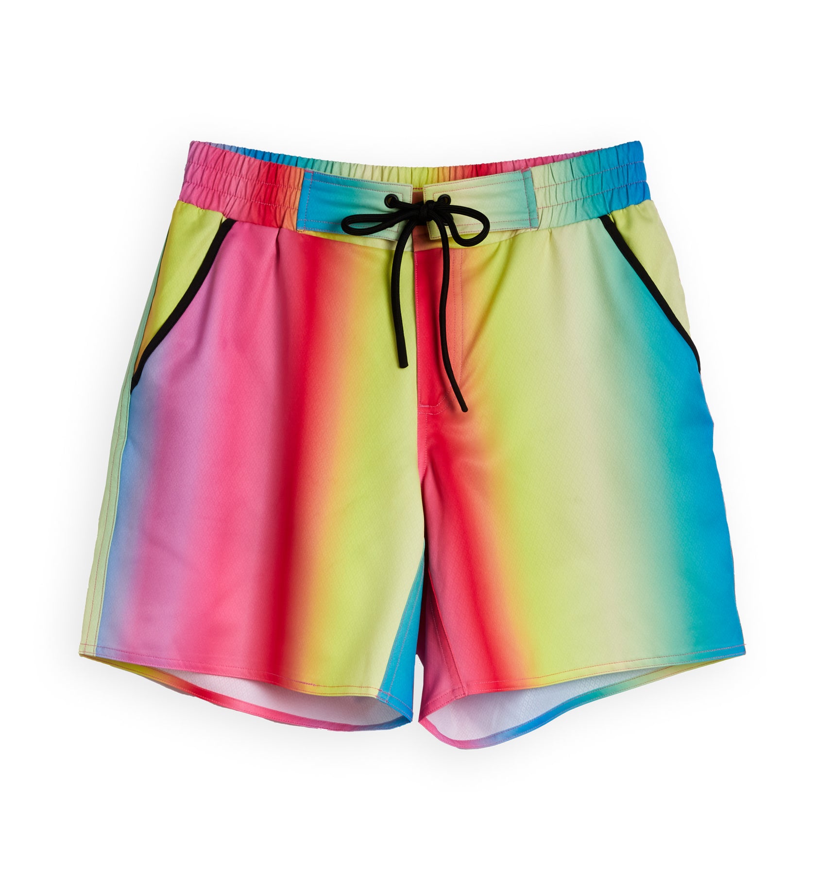 Swim 7" Heritage Board Shorts - Melting Rainbow