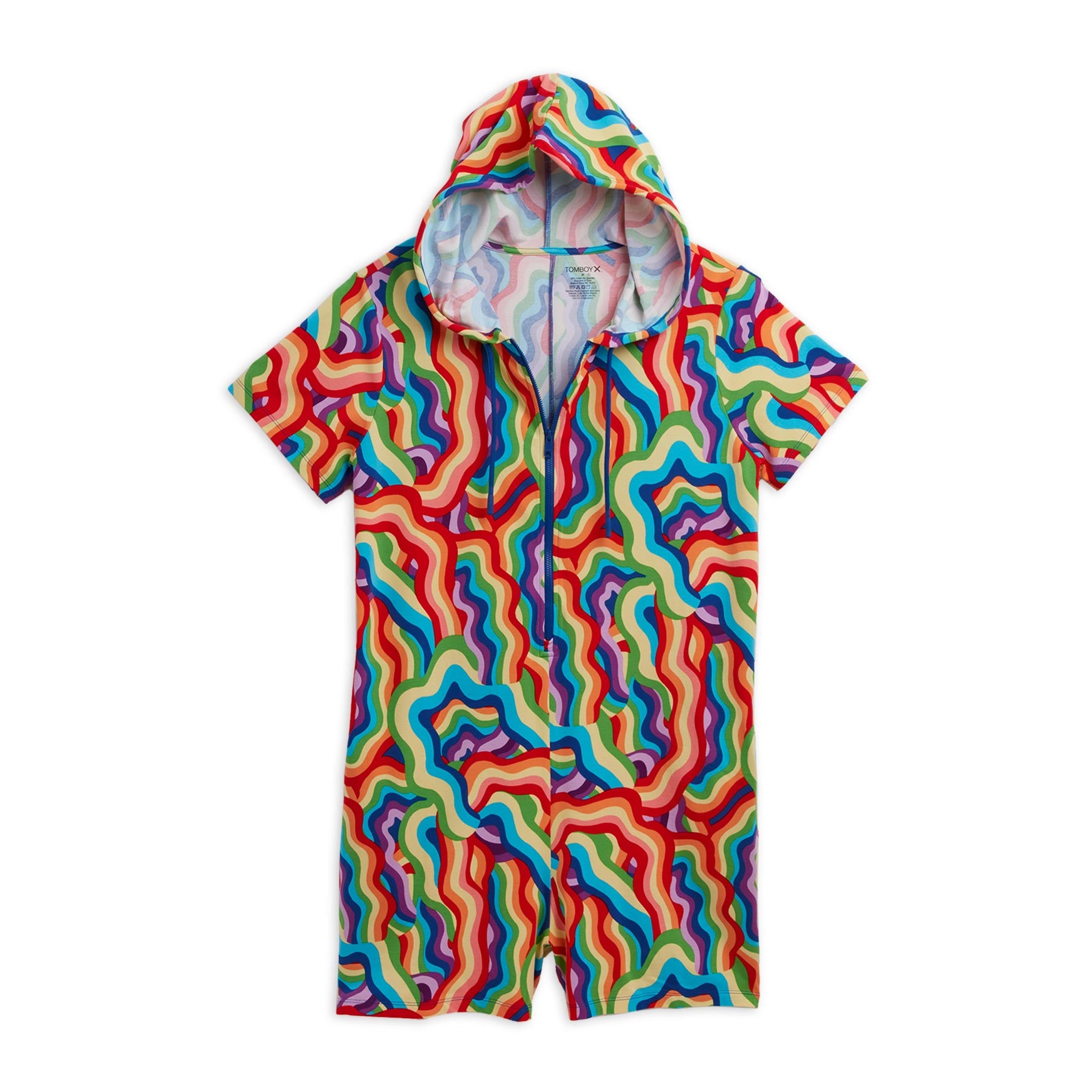 Anywhere Romper LC - Swirling With Pride