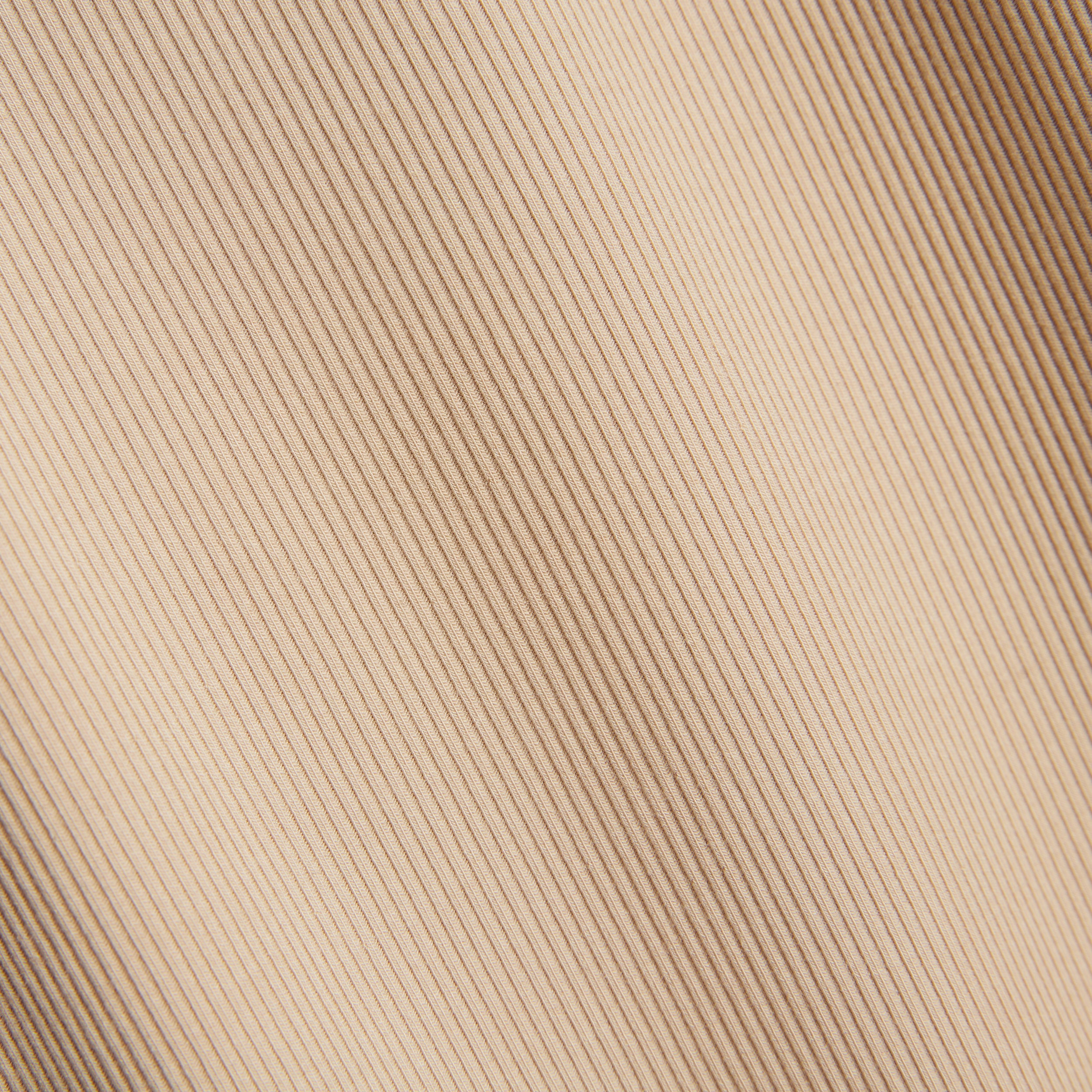 Bamboo Rib Drawstring Jogger - Taupe