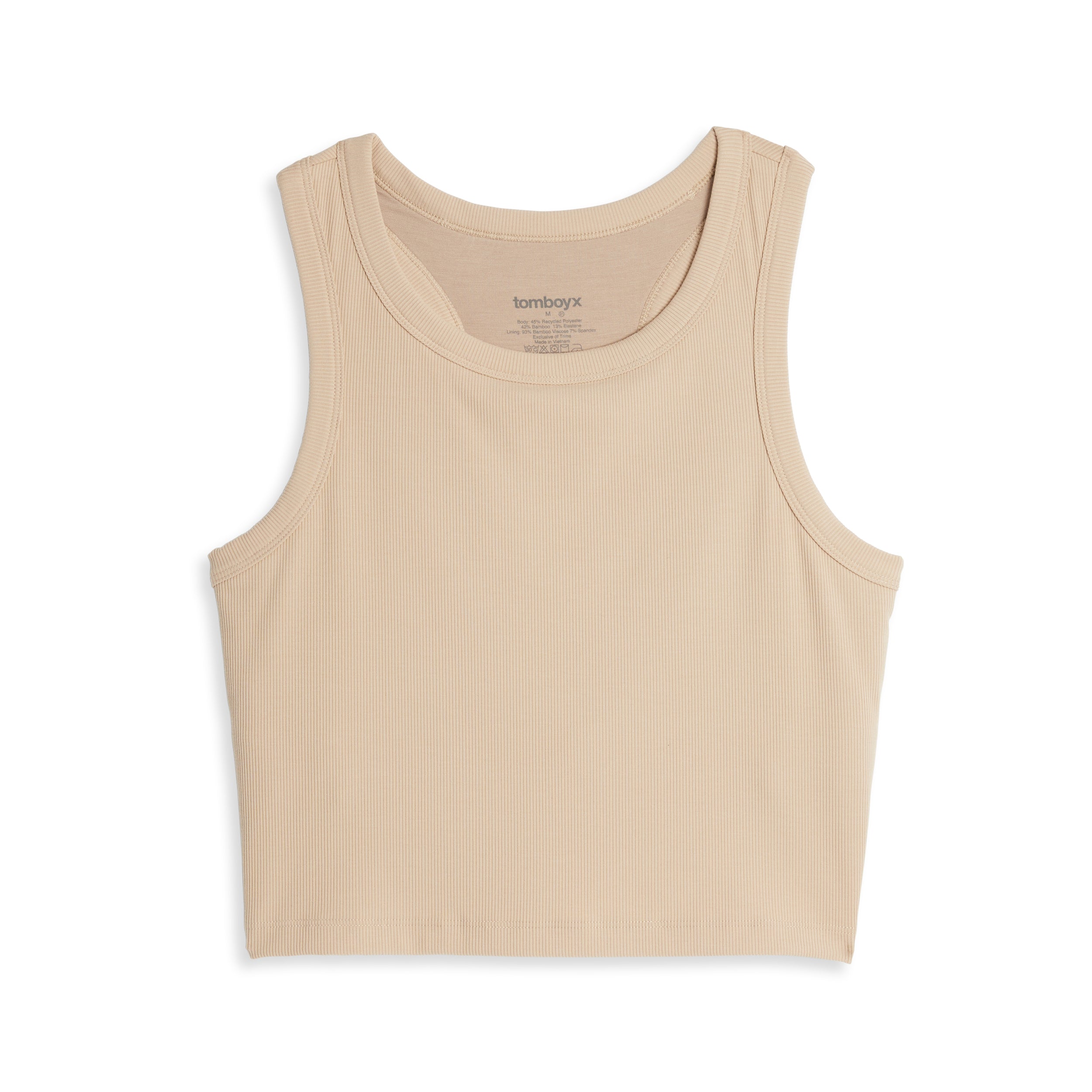 Bamboo Rib Bra Top 3-Pack - Stripe