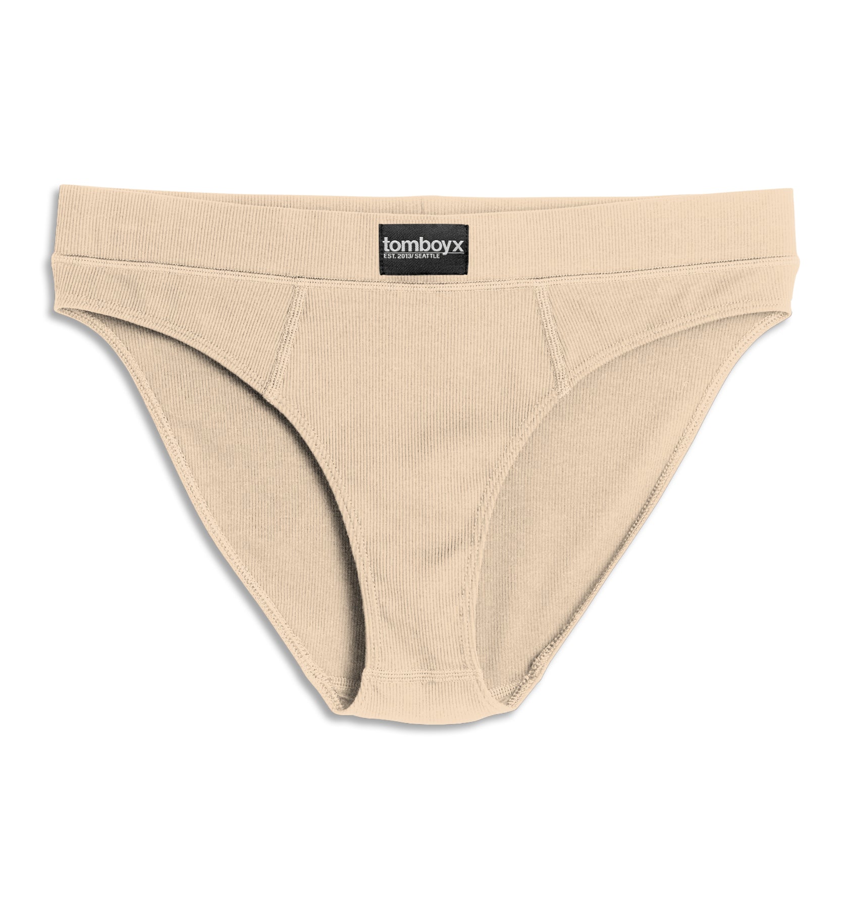 Bamboo Rib Cheeky 3-Pack - Stripe