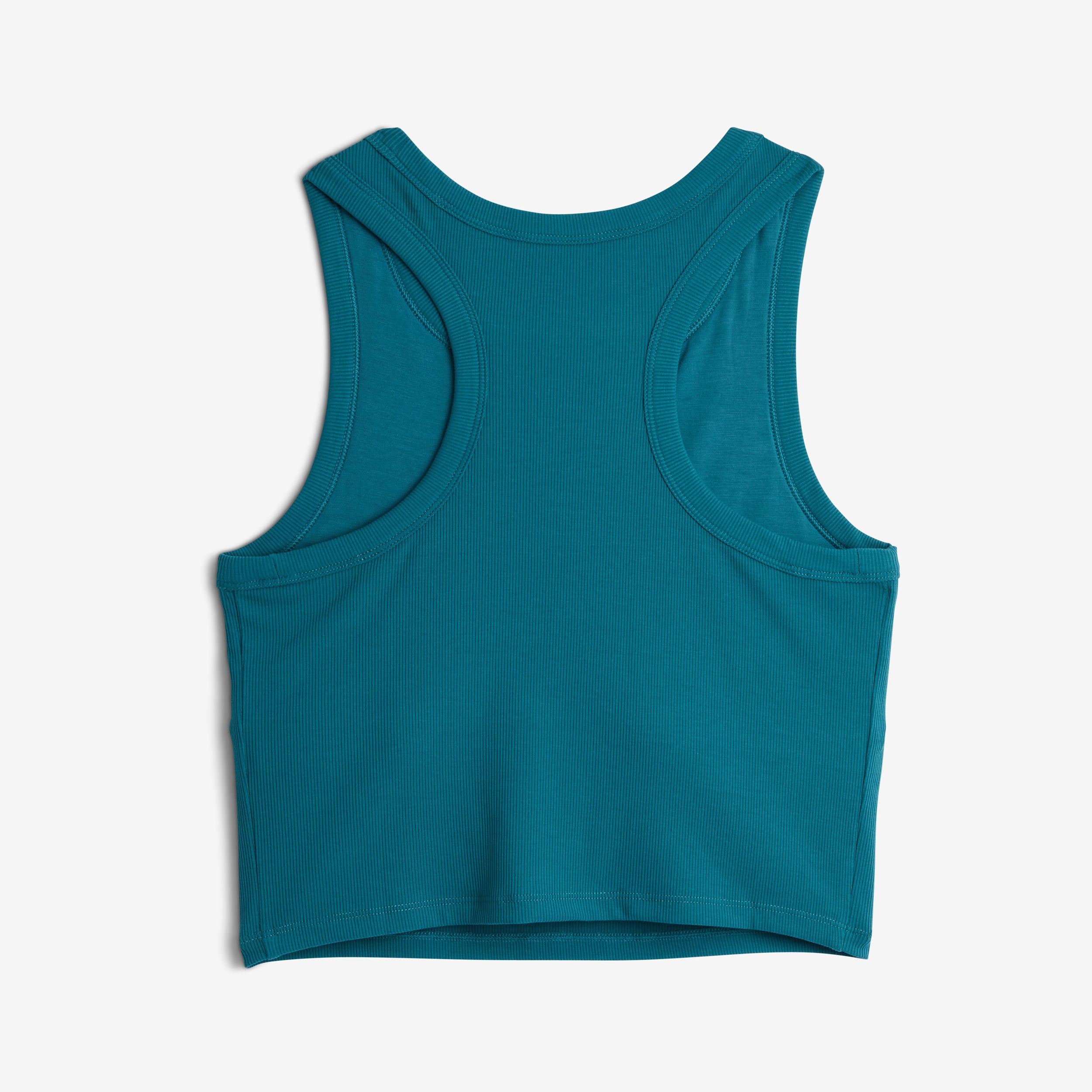 Bamboo Rib Bra Top - Teal Time