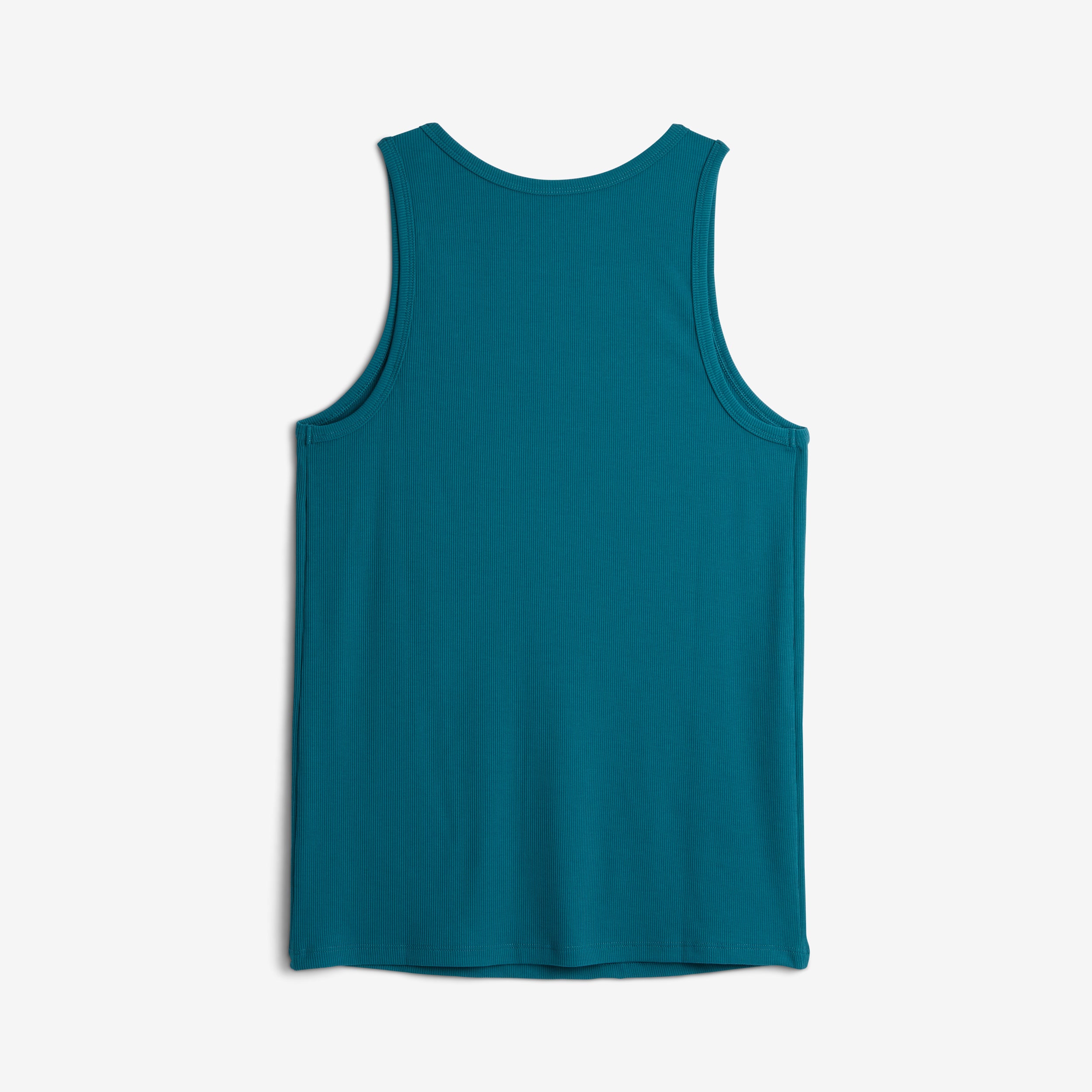 Bamboo Rib Tank - Teal Time