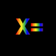 Black X= Rainbow