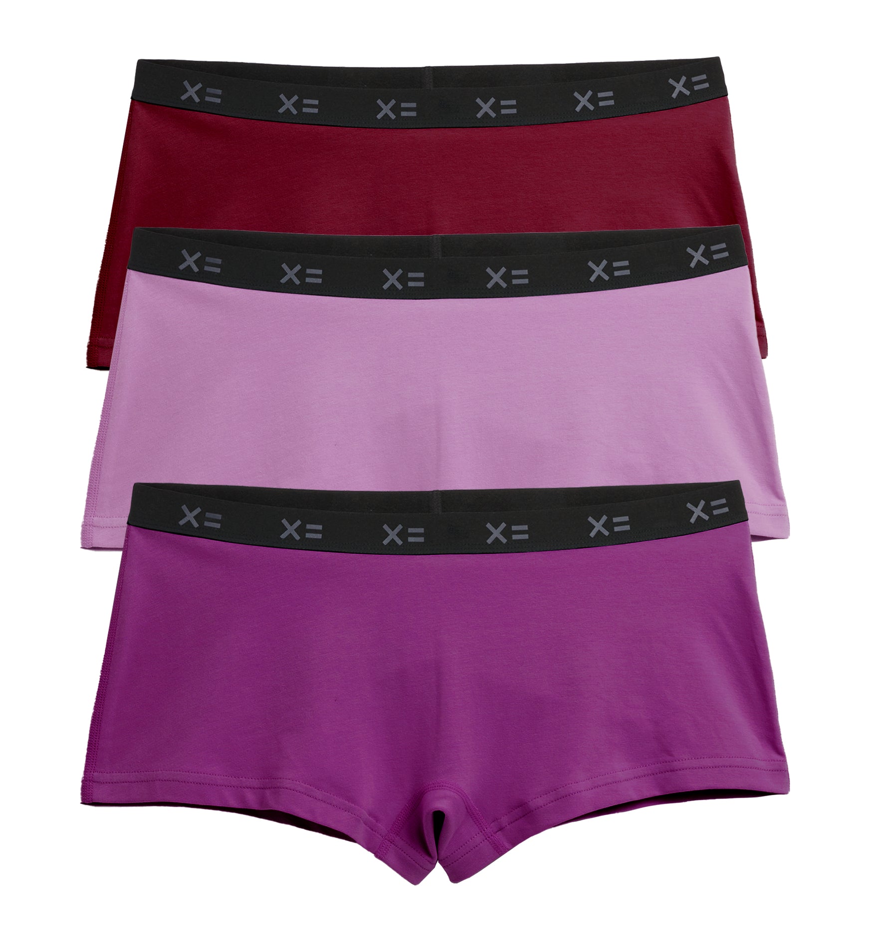 HaleyChan Cotton Stripe Boyshort 1 Pack Boxer Briefs for Tomboy Trans  Lesbian Neutral Underwear Panties