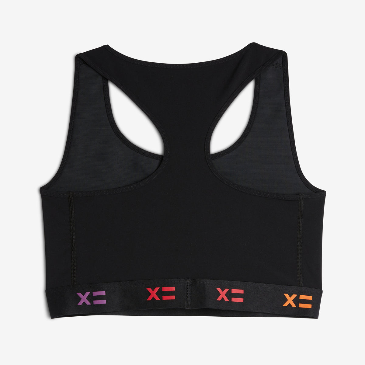 Compression Plus Racerback - Black X= Rainbow