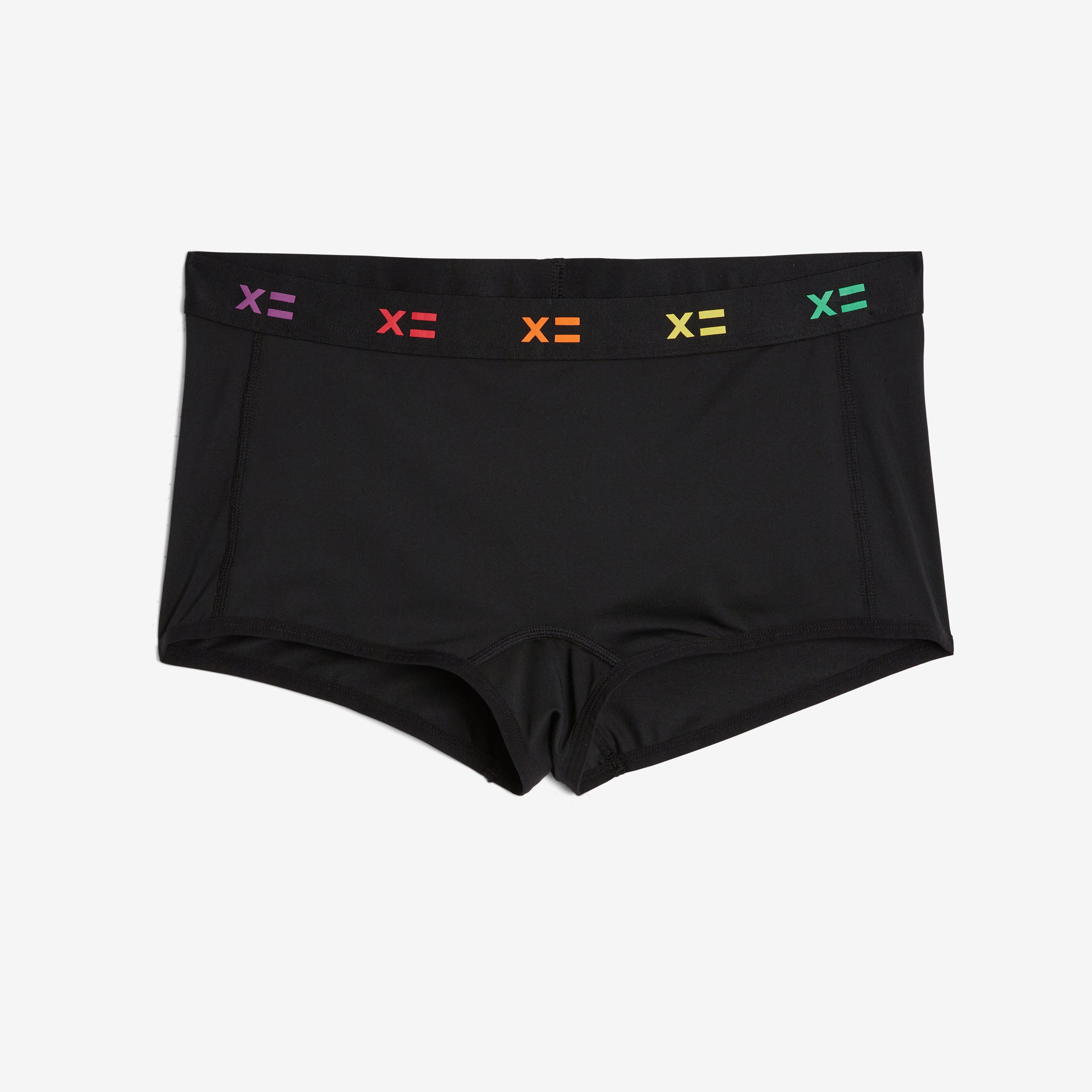 SmoothTuck Tucking Boy Short - Black Rainbow