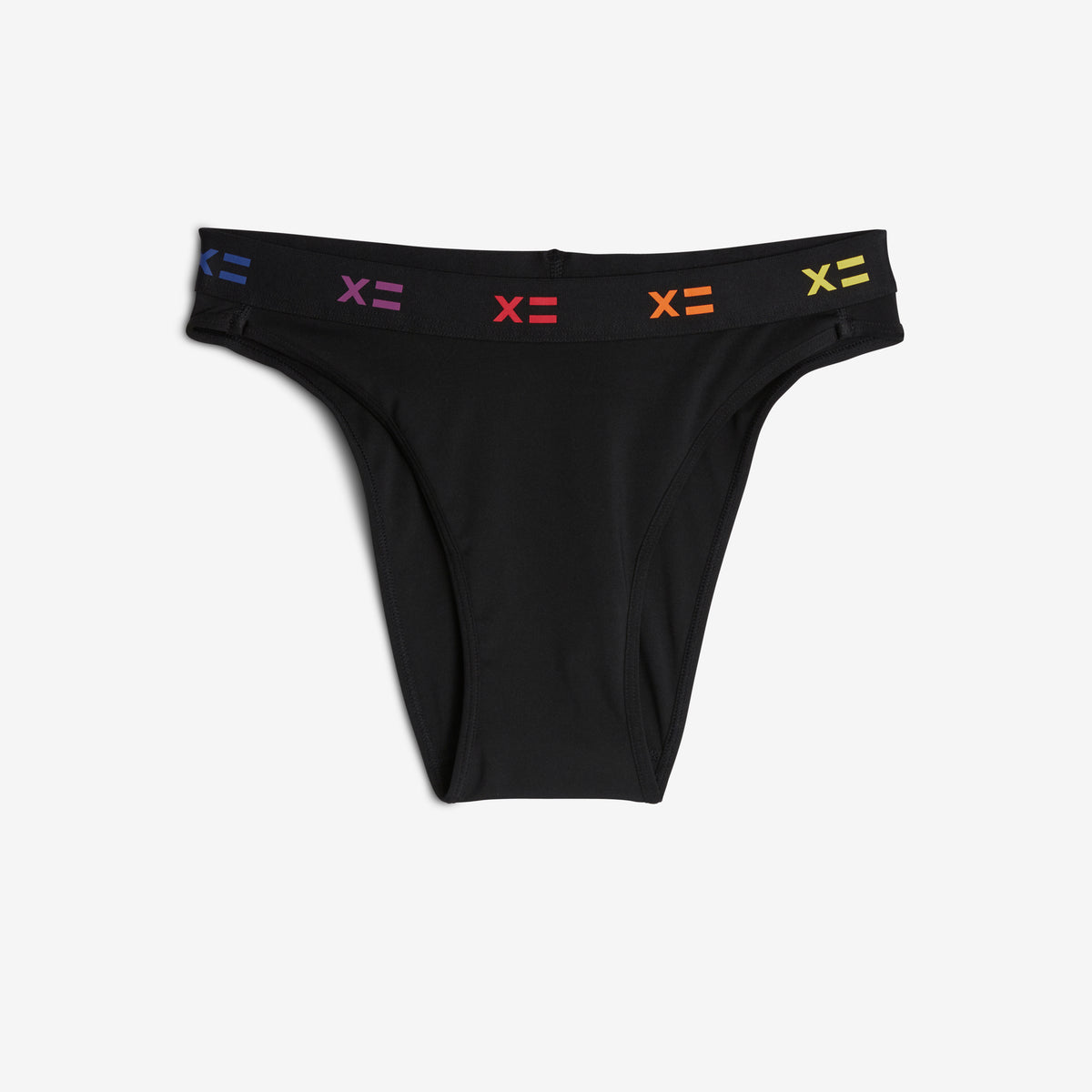 SmoothTuck Tucking Hi Leg Bikini Rainbow
