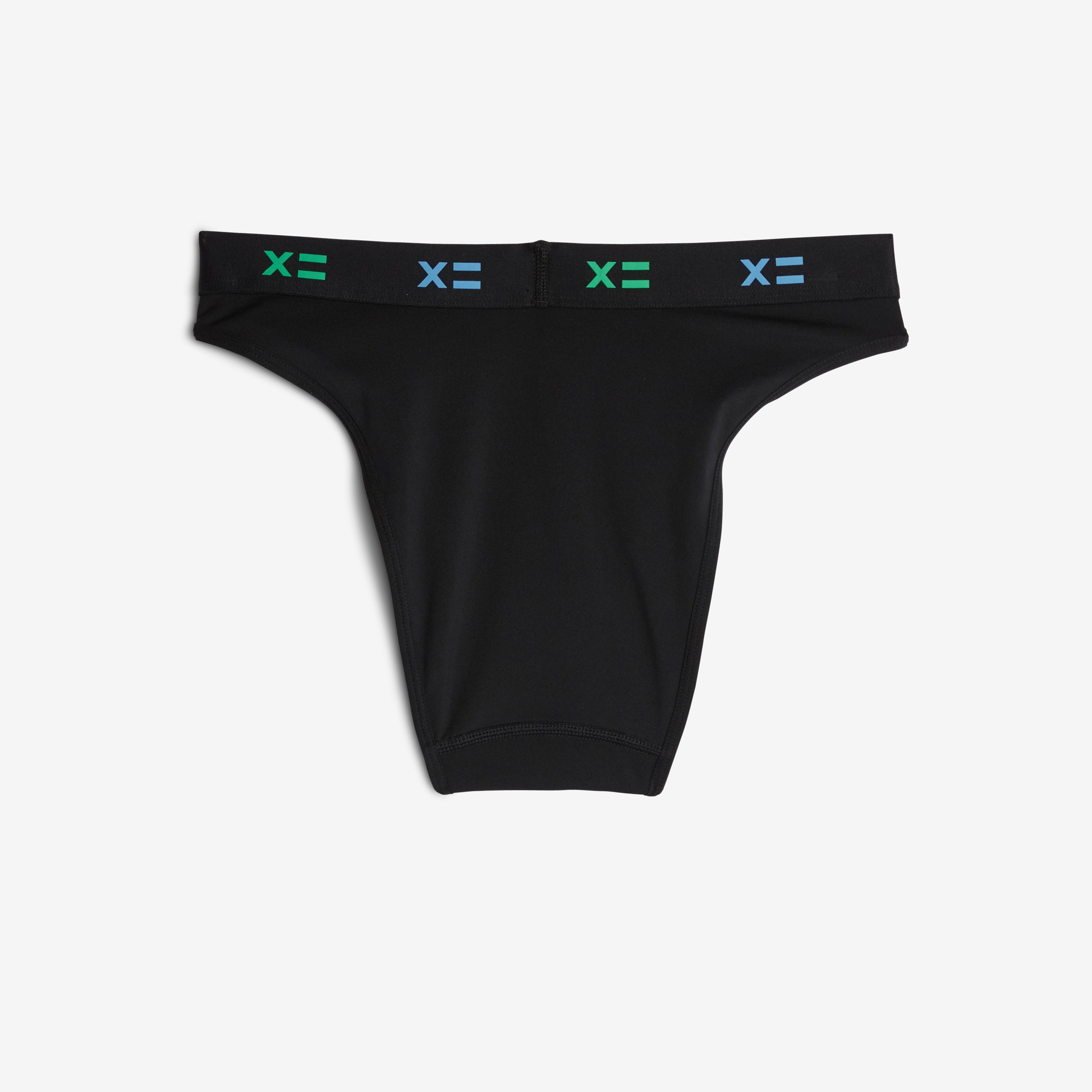 SmoothTuck Tucking Hi Leg Bikini - Black Rainbow