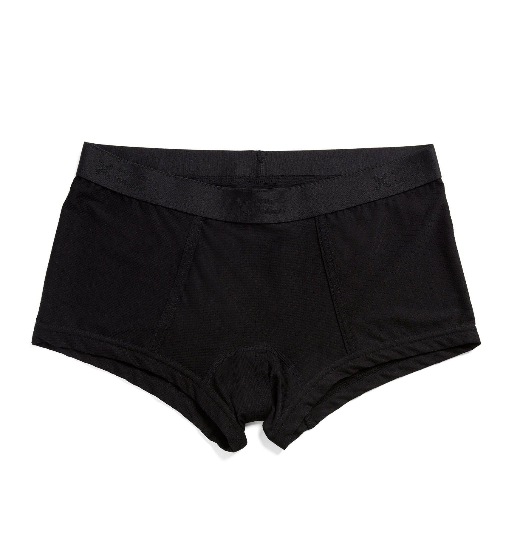 Exclusive: STP Boy Shorts - Traveler Black-Underwear-TomboyX