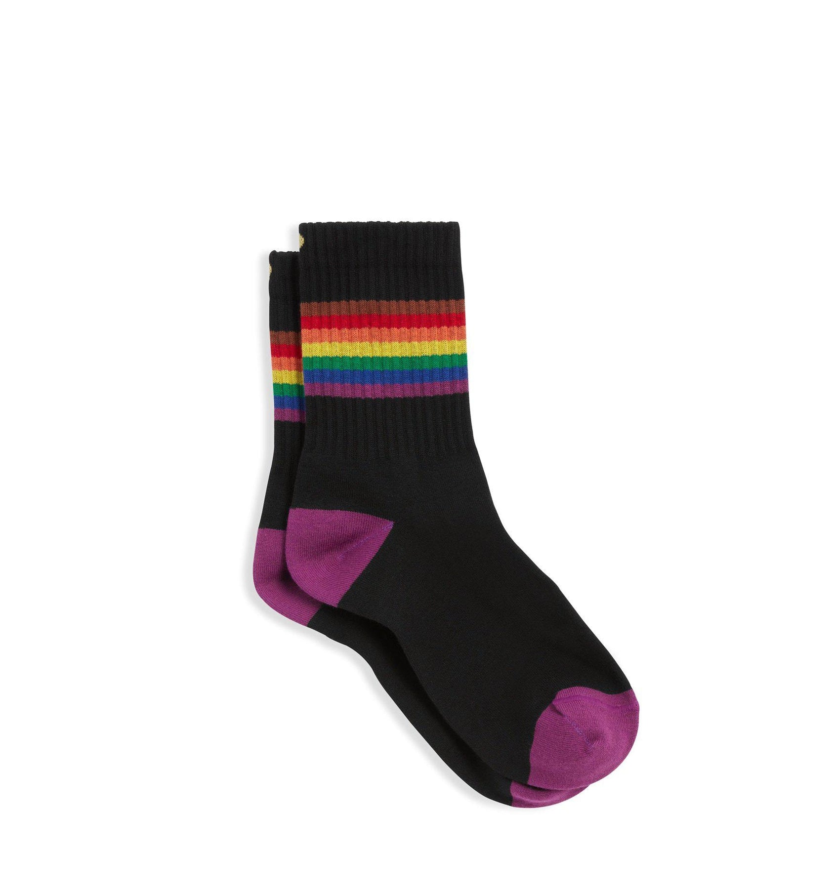 Anklet Crew Socks - Progress Pride Stripes – TomboyX
