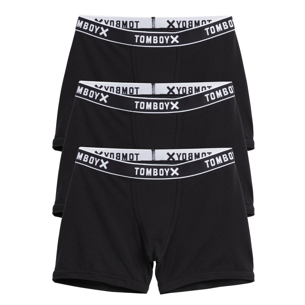 Tomboy X, Intimates & Sleepwear, Tomboy X First Line Boxer Briefs Period  Protection Boy Short Black L Nwot