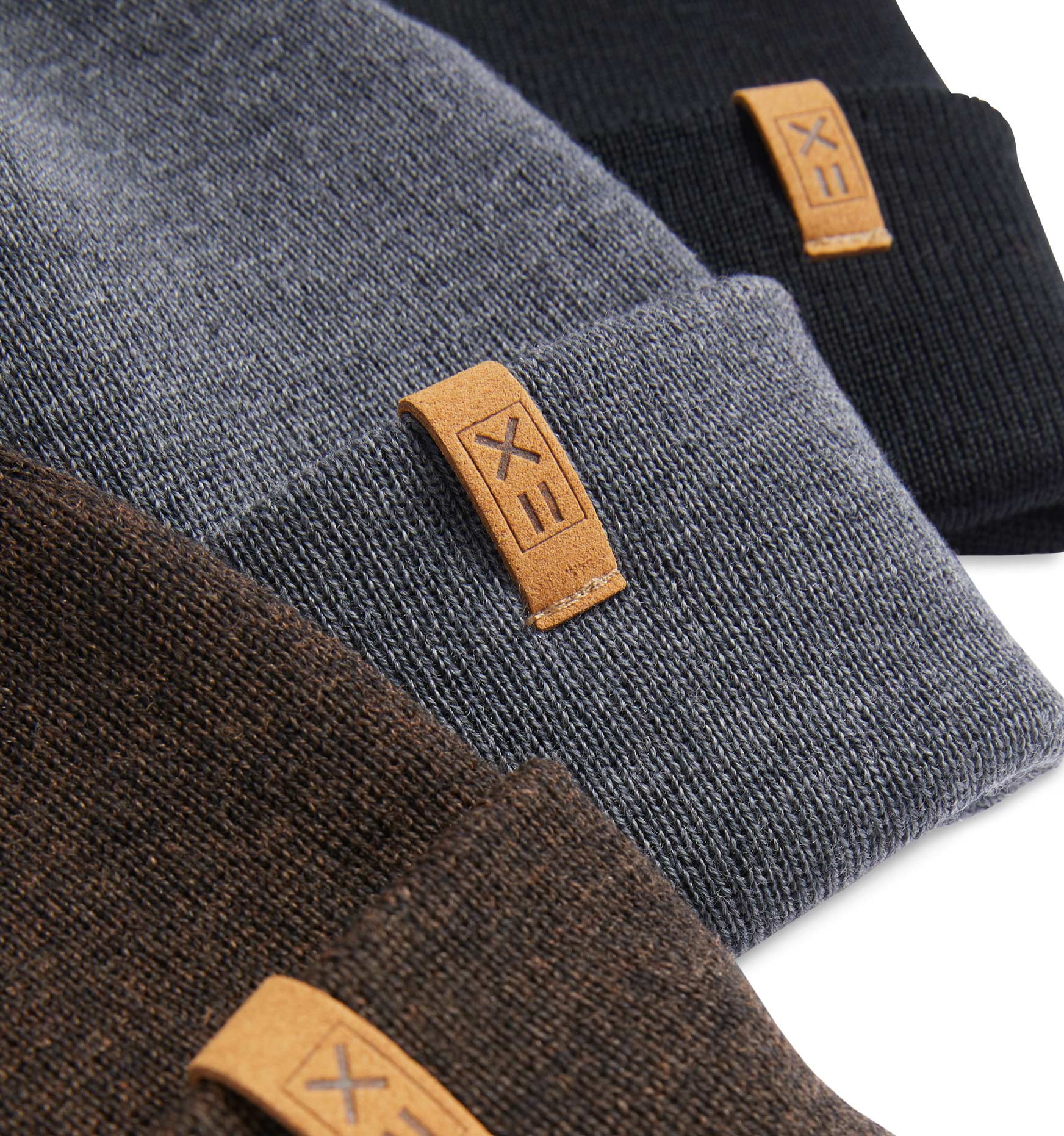 Close-up of Wool Beanies
