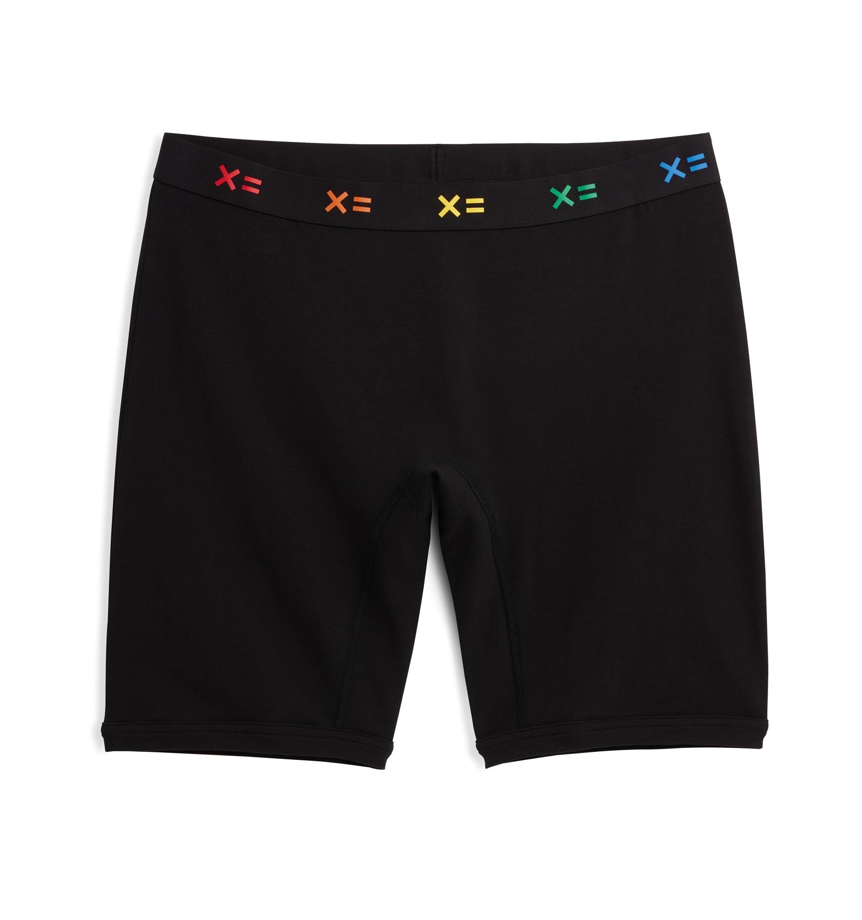 9" Boxer Briefs - Black X= Rainbow