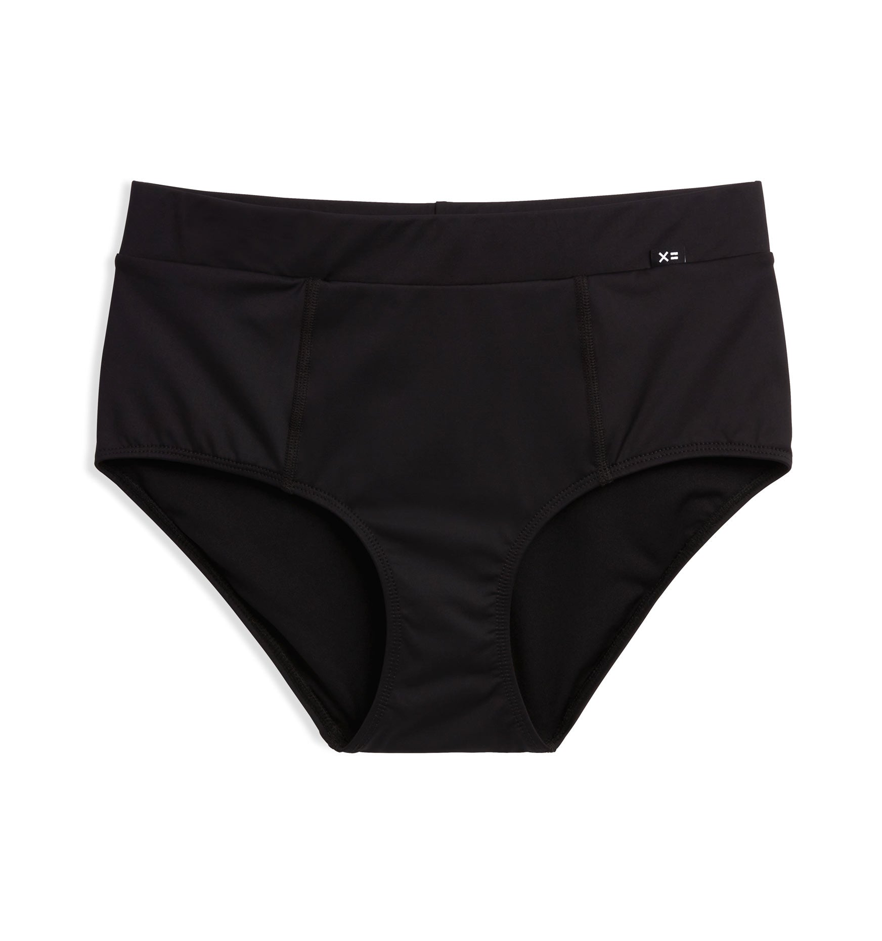 Swim High Waisted Hipster - Black – TomboyX
