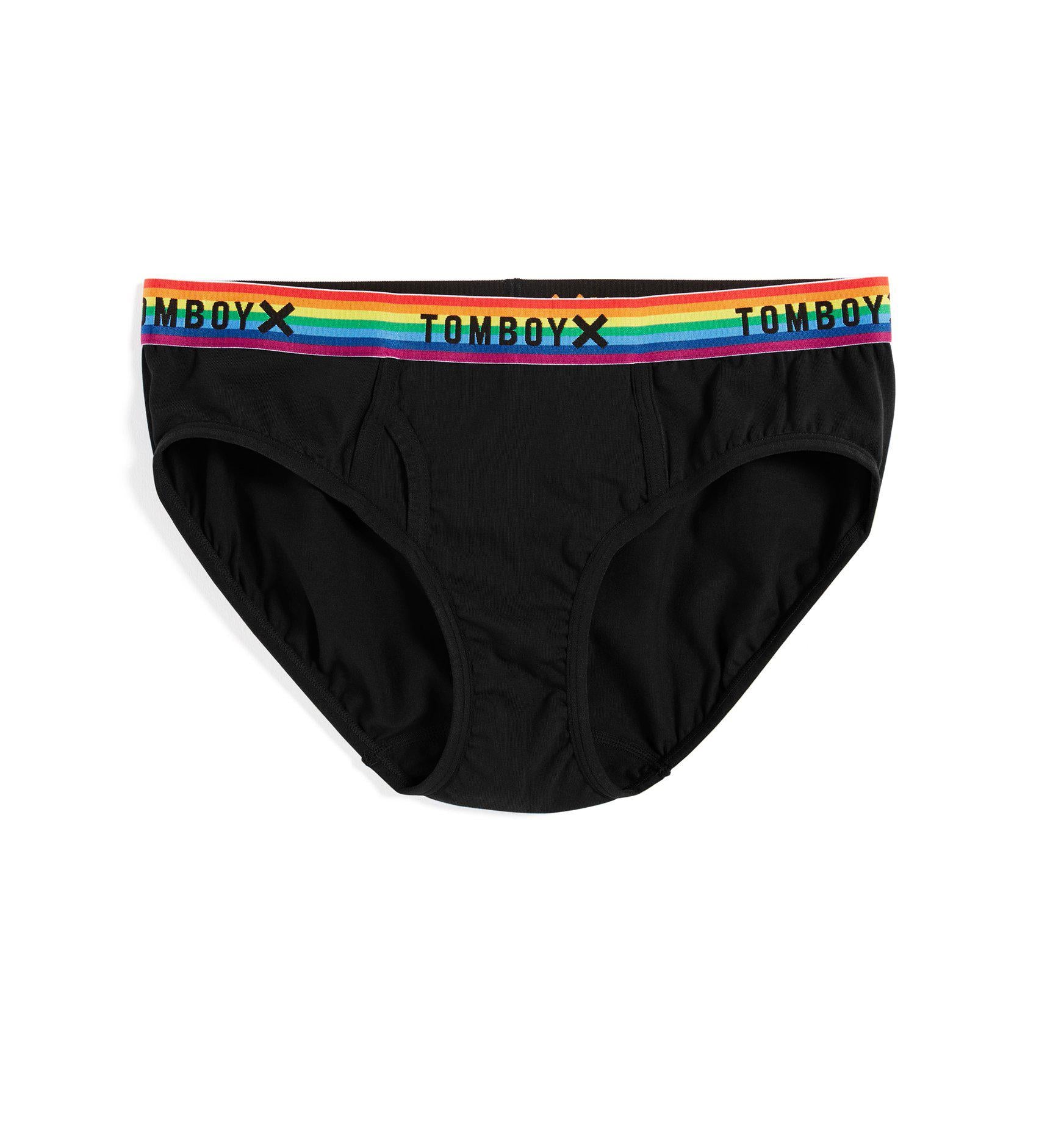 Iconic Briefs - Next Gen Black Rainbow-Underwear-TomboyX
