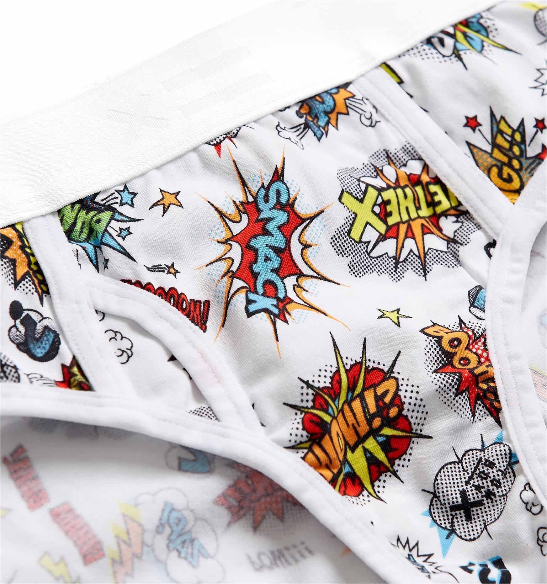 Iconic Briefs - Kapow! Print-Underwear-TomboyX