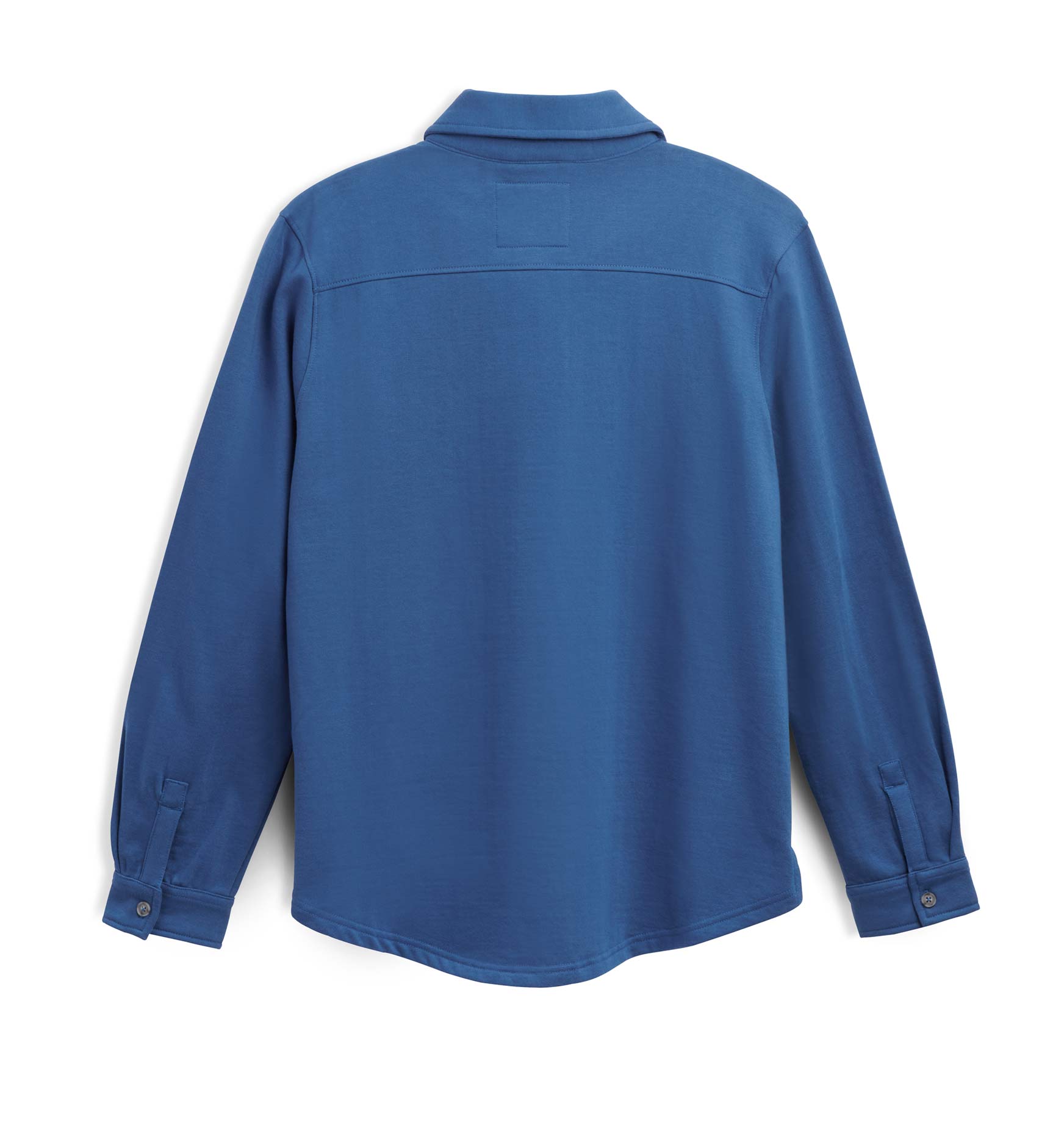 Eco Fleece Shirt Jacket LC - Chrome Blue