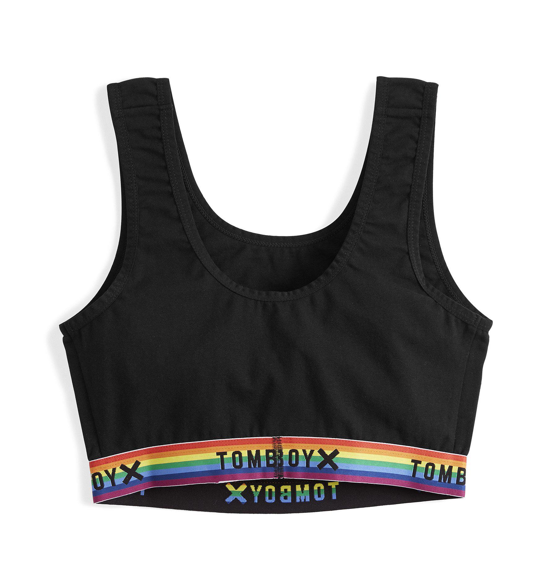 TomboyX Sports Bra, High Impact Full Support, Wirefree