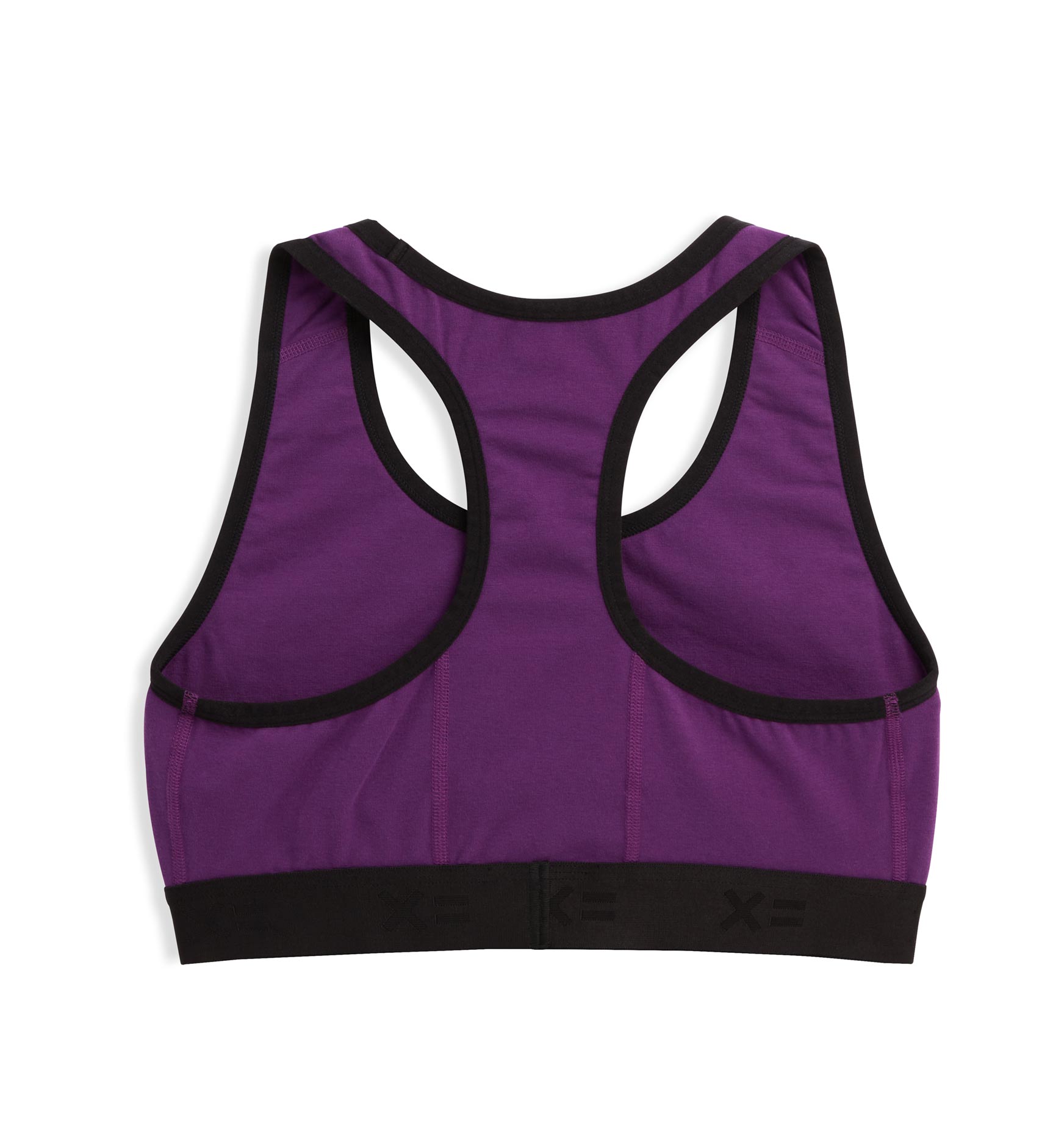 TomboyX Sports Bra, Athletic Racerback Built-In Pocket, Wirefree Athletic  Top,Womens Plus Size Inclusive Bras, (XS-6X) Lavender XXX Large