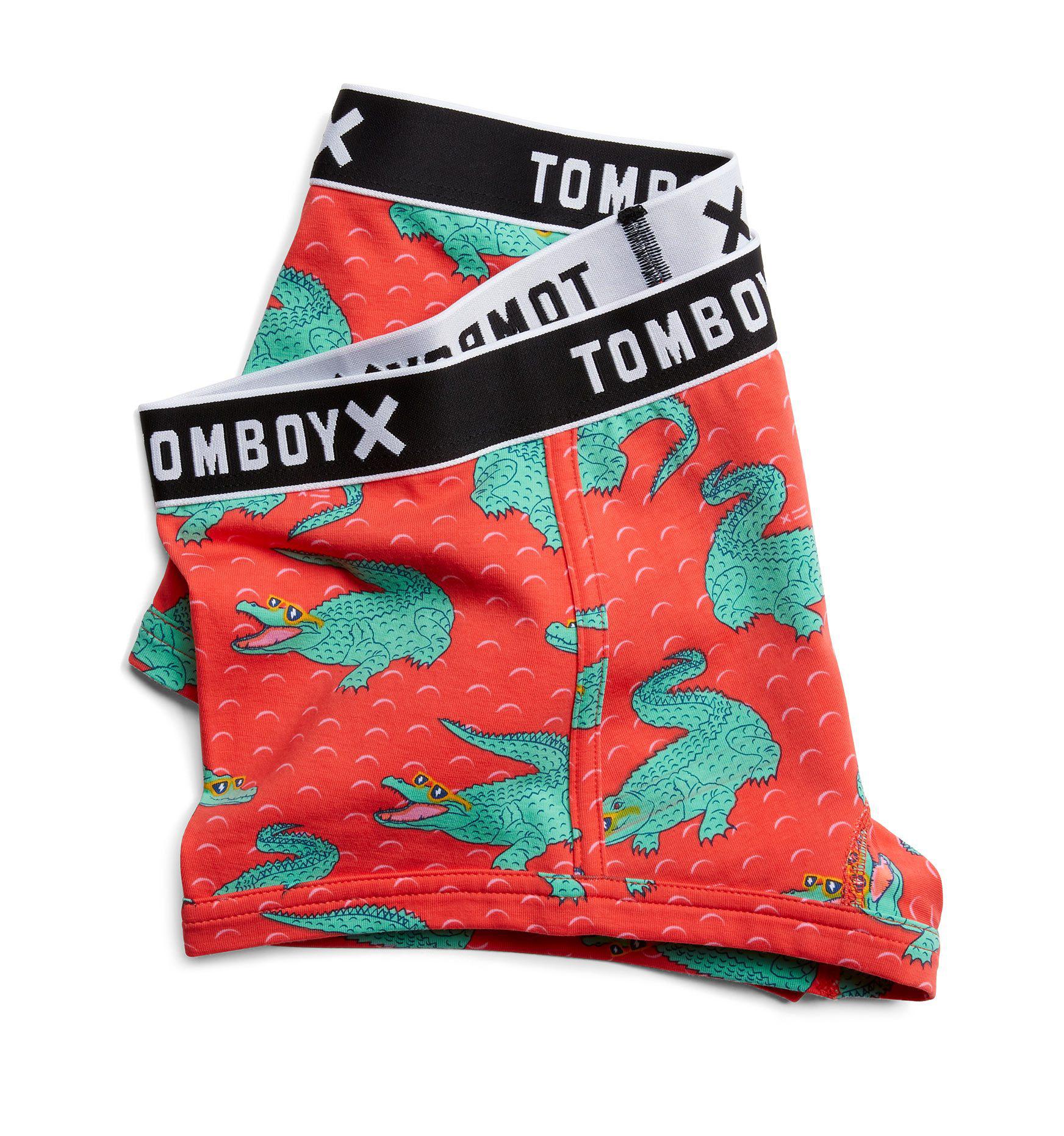 Boy Shorts - Later Gator Print-Underwear-TomboyX