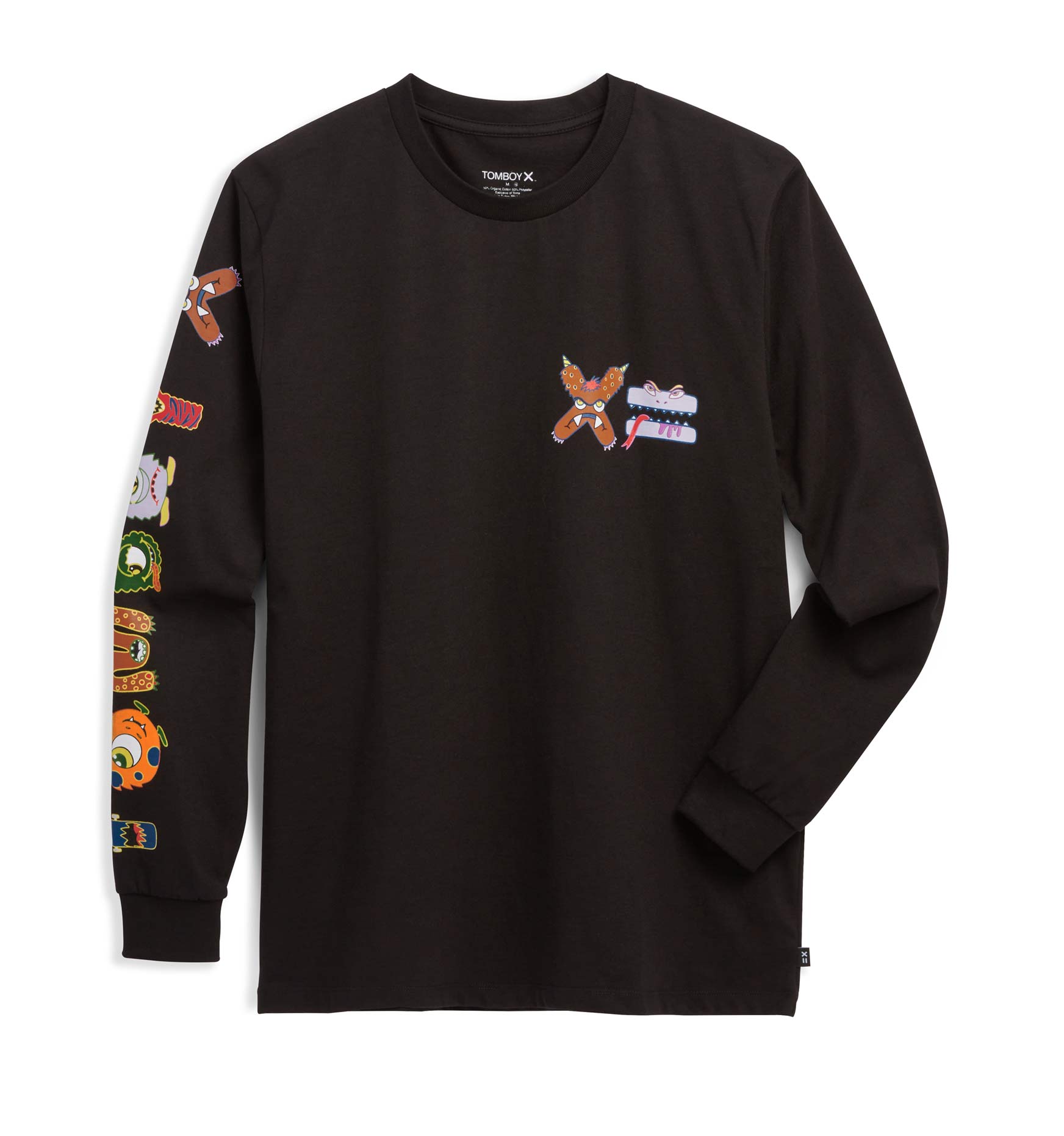 Classic Graphic Long Sleeve Tee LC - TomboyX Monster Mash