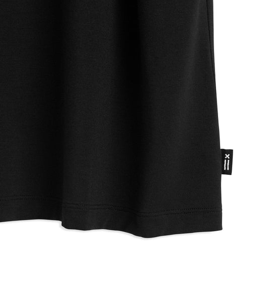 Tencel Rolled Edge Tank - Black main image 0