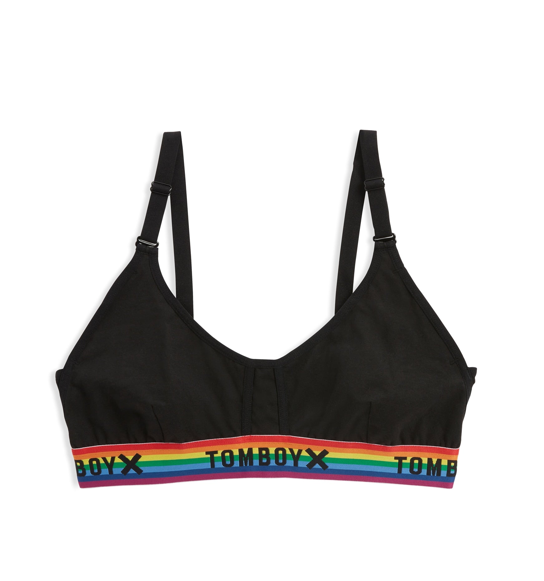 Tomboyx sports bra to the rescue!!! Finally figuring out how to keep the  34Gs in check without binding. I know these photos aren't the best, but can  anyone else see a difference