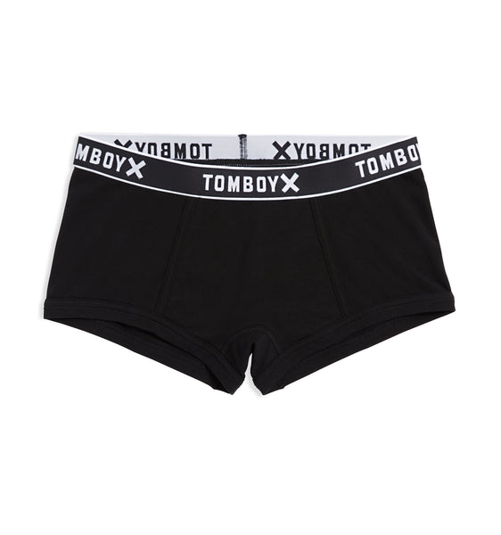 Boy Shorts - Black X= Rainbow – TomboyX
