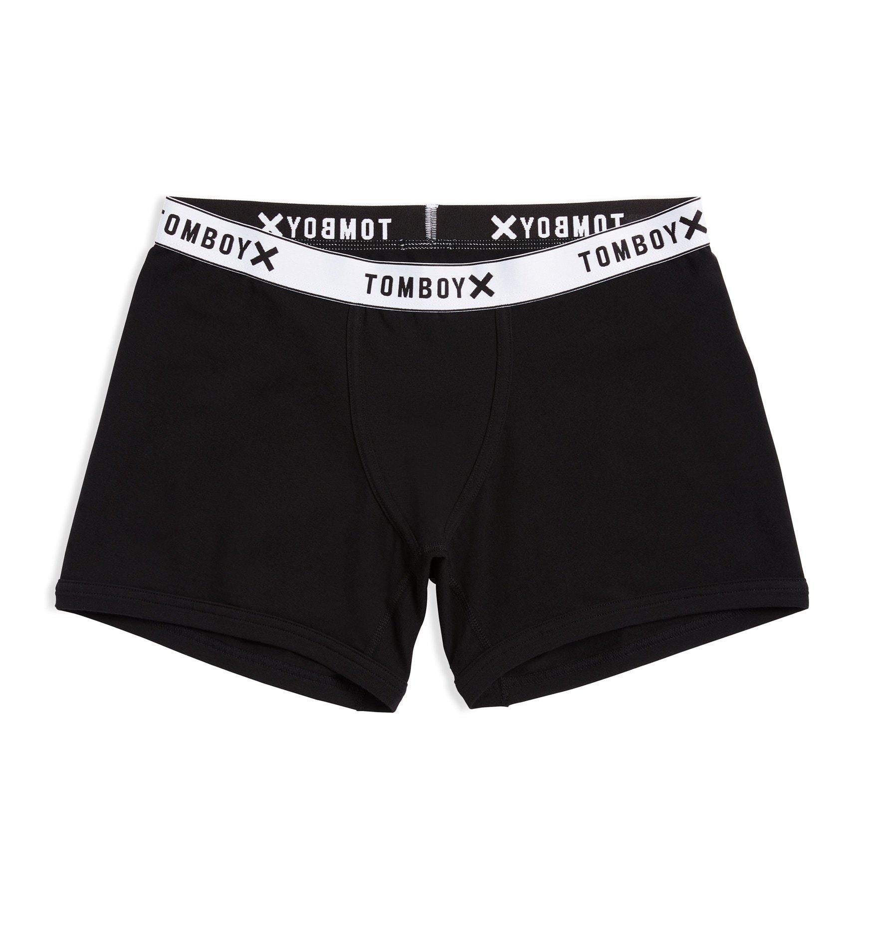 4.5" Trunks - Black-Underwear-TomboyX