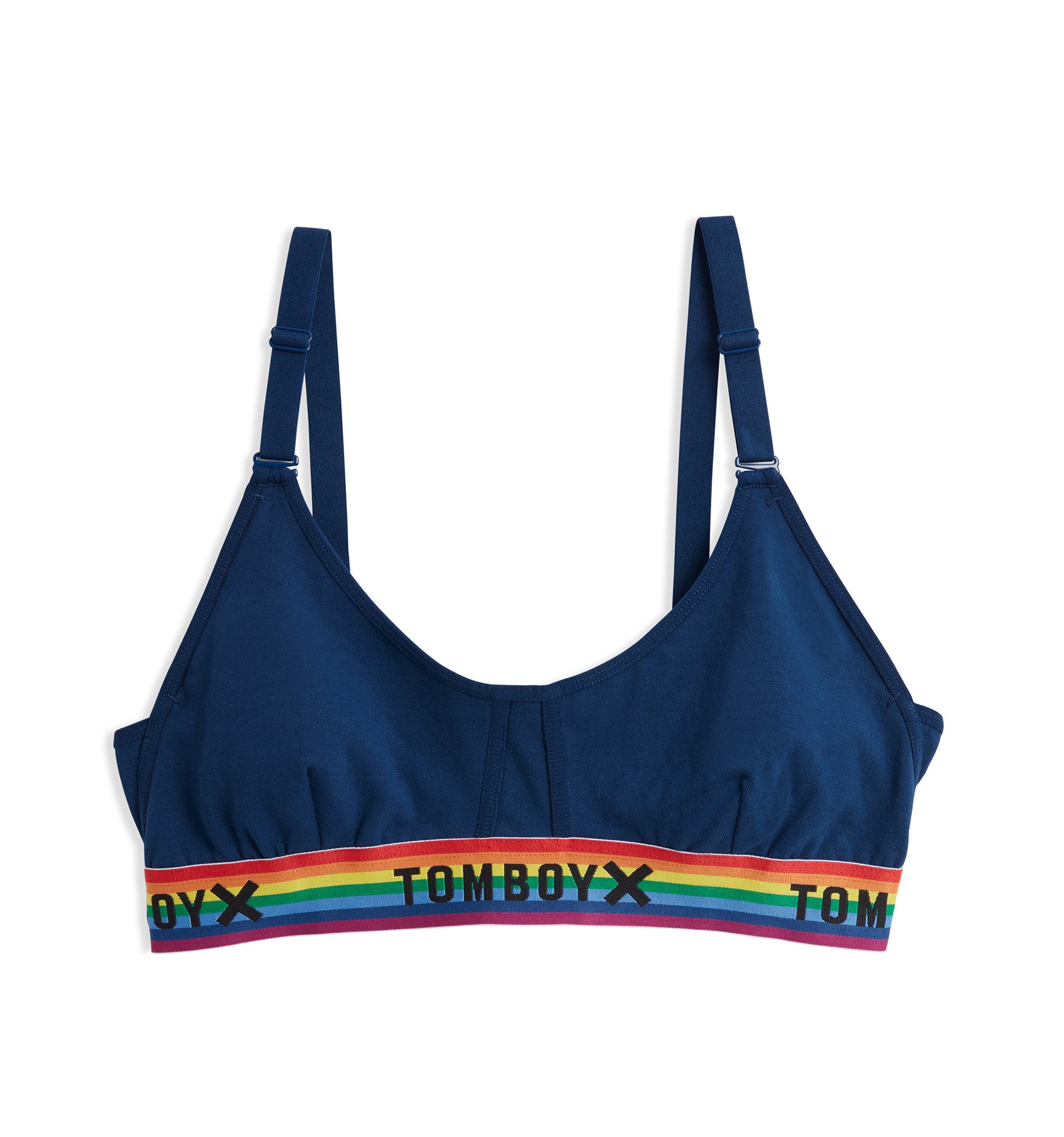 V Neck Bralette LC - Coral Rainbow – TomboyX
