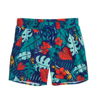 Swim Racerback Zip Compression Top - Island Shade