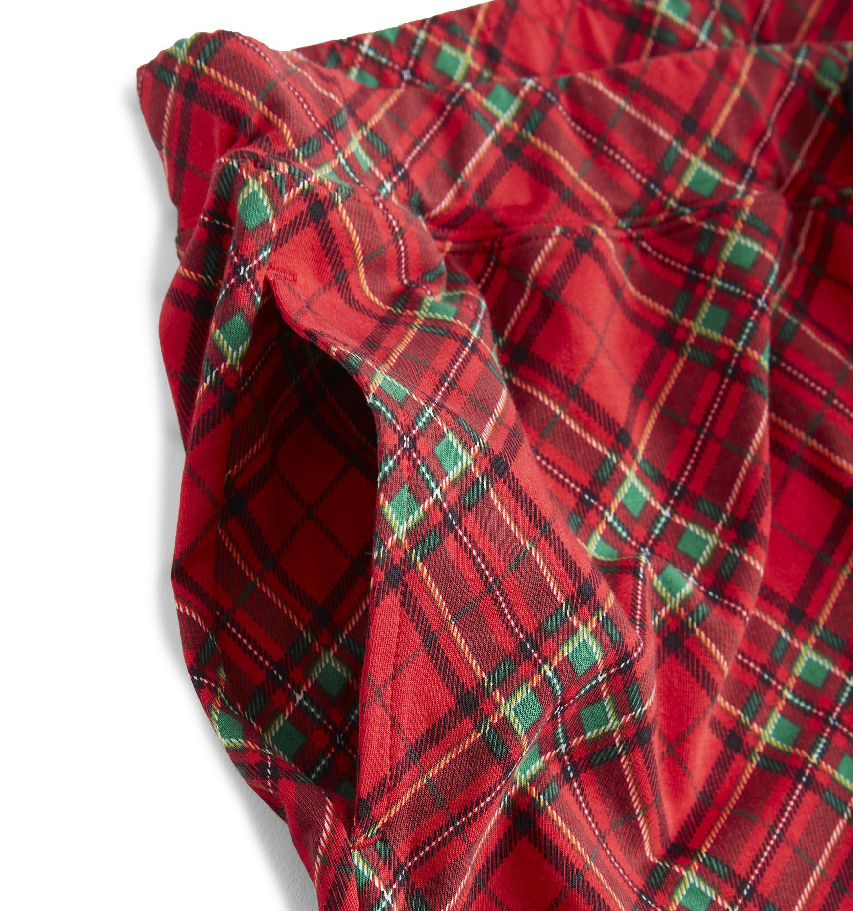 Pajama Pants - Red Tartan-Sleepwear-TomboyX