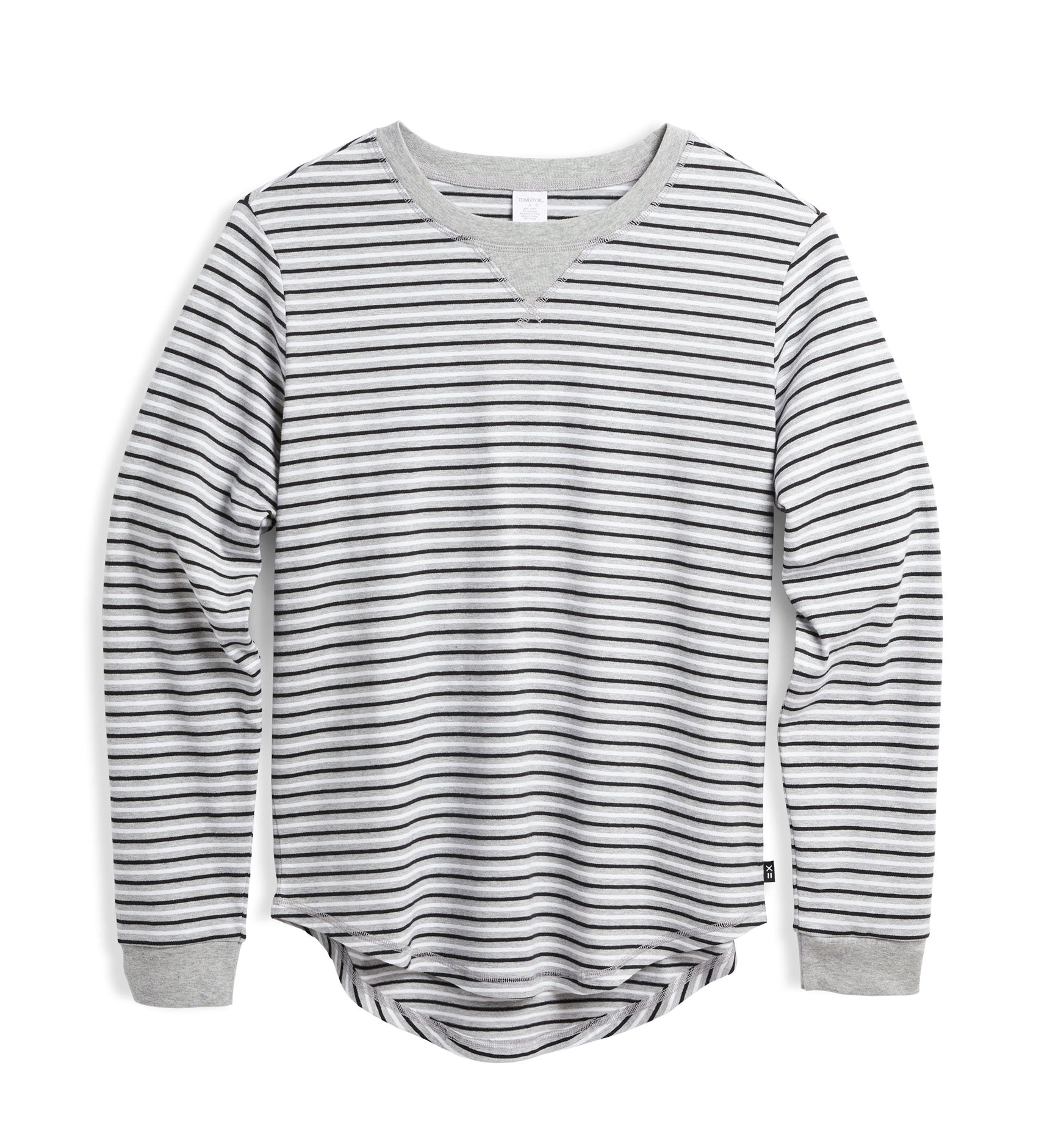 Thermal PJ Set LC - Grey with Black&White Stripe