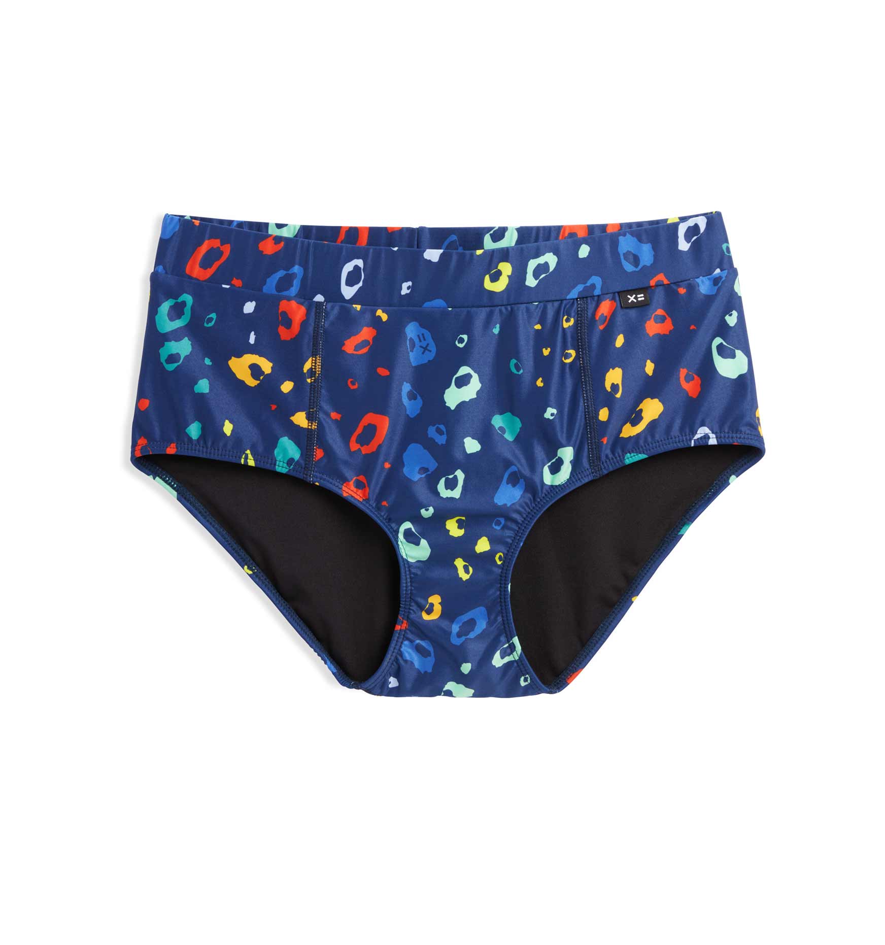 Swim High Waisted Hipster LC - Poppin' Bubbles