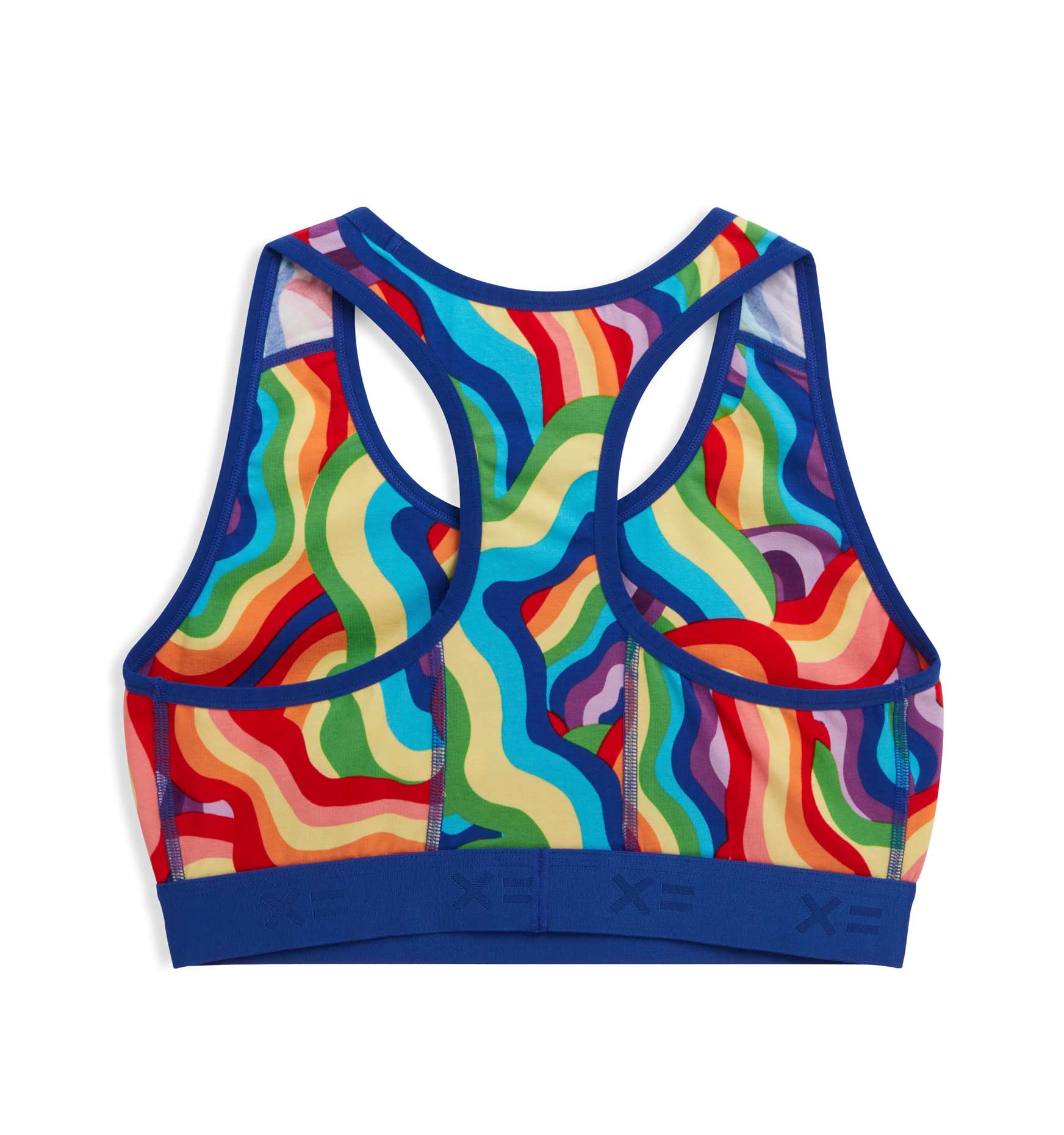 Racerback Soft Bra LC - Swirling With Pride