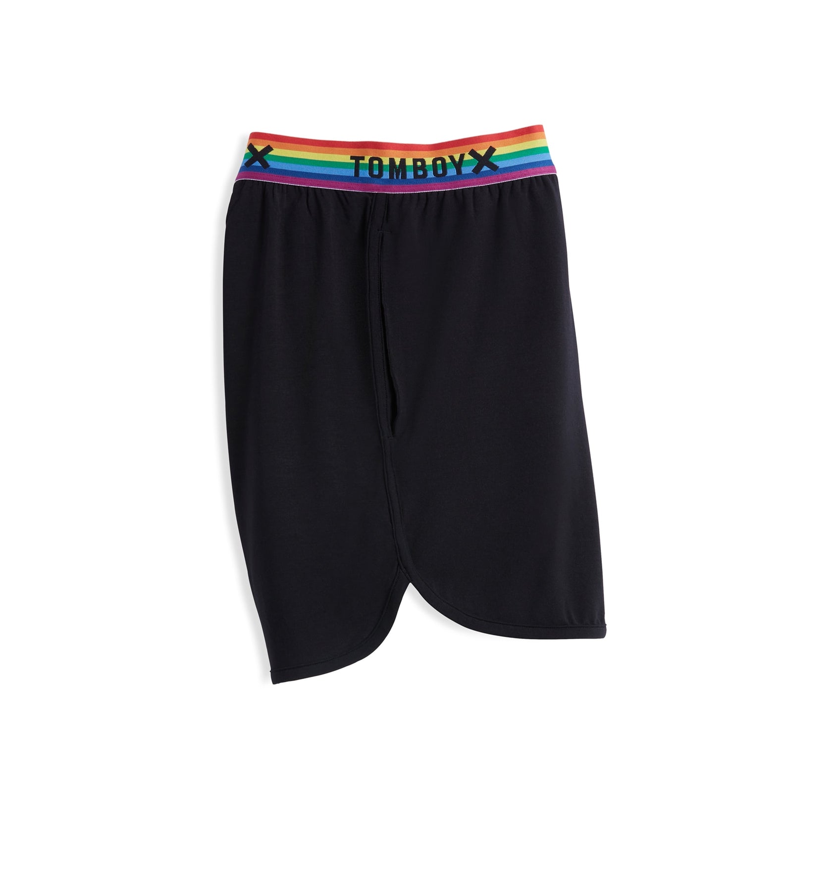 Pajama Shorts - TENCEL™ Modal Black Rainbow – TomboyX