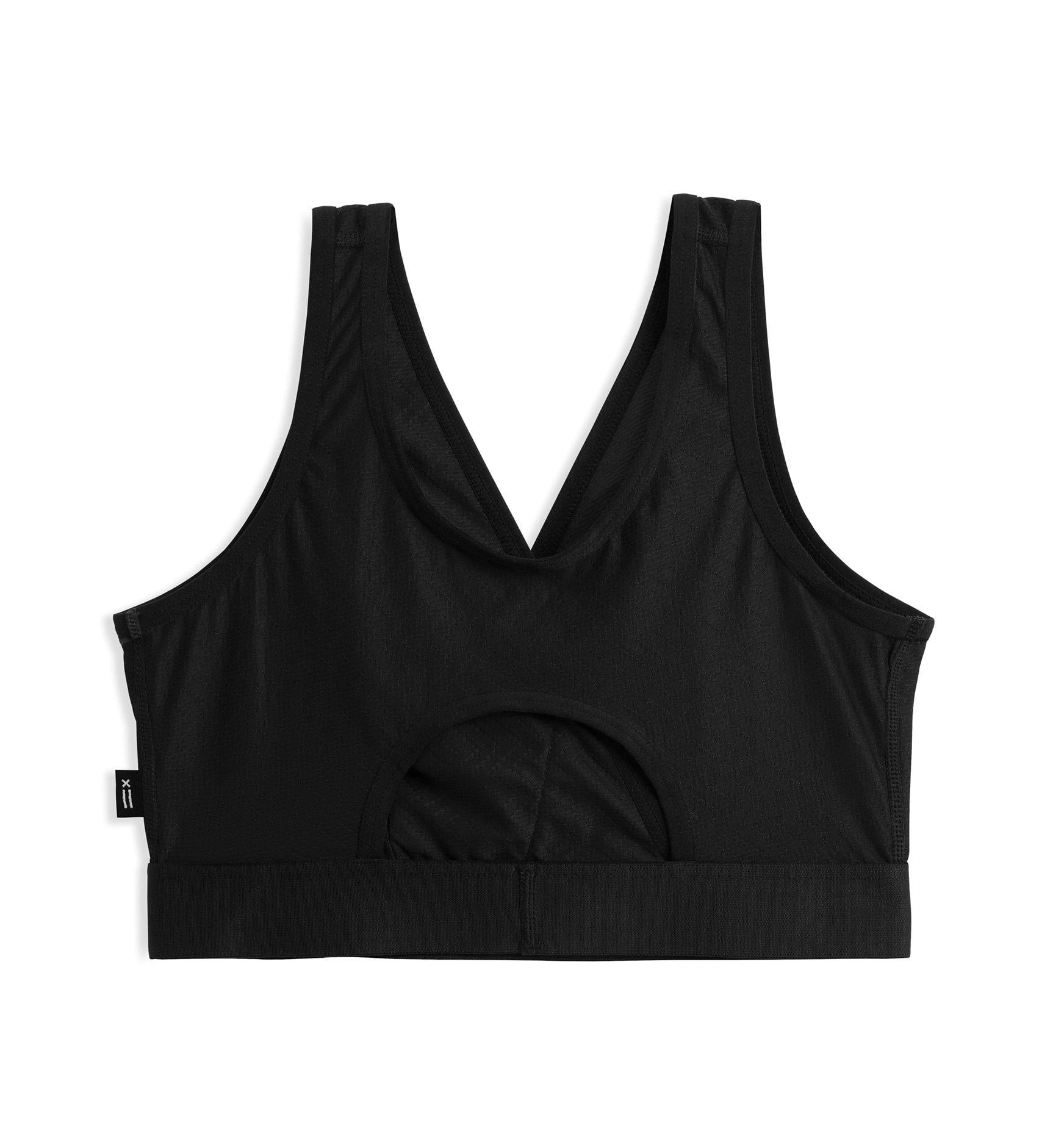 Tomboyx Sports Bra, Medium Impact Support, Wirefree Athletic Strappy Back  Top, Womens Plus-size Inclusive Bras, (xs-6x) Black 6x Large : Target